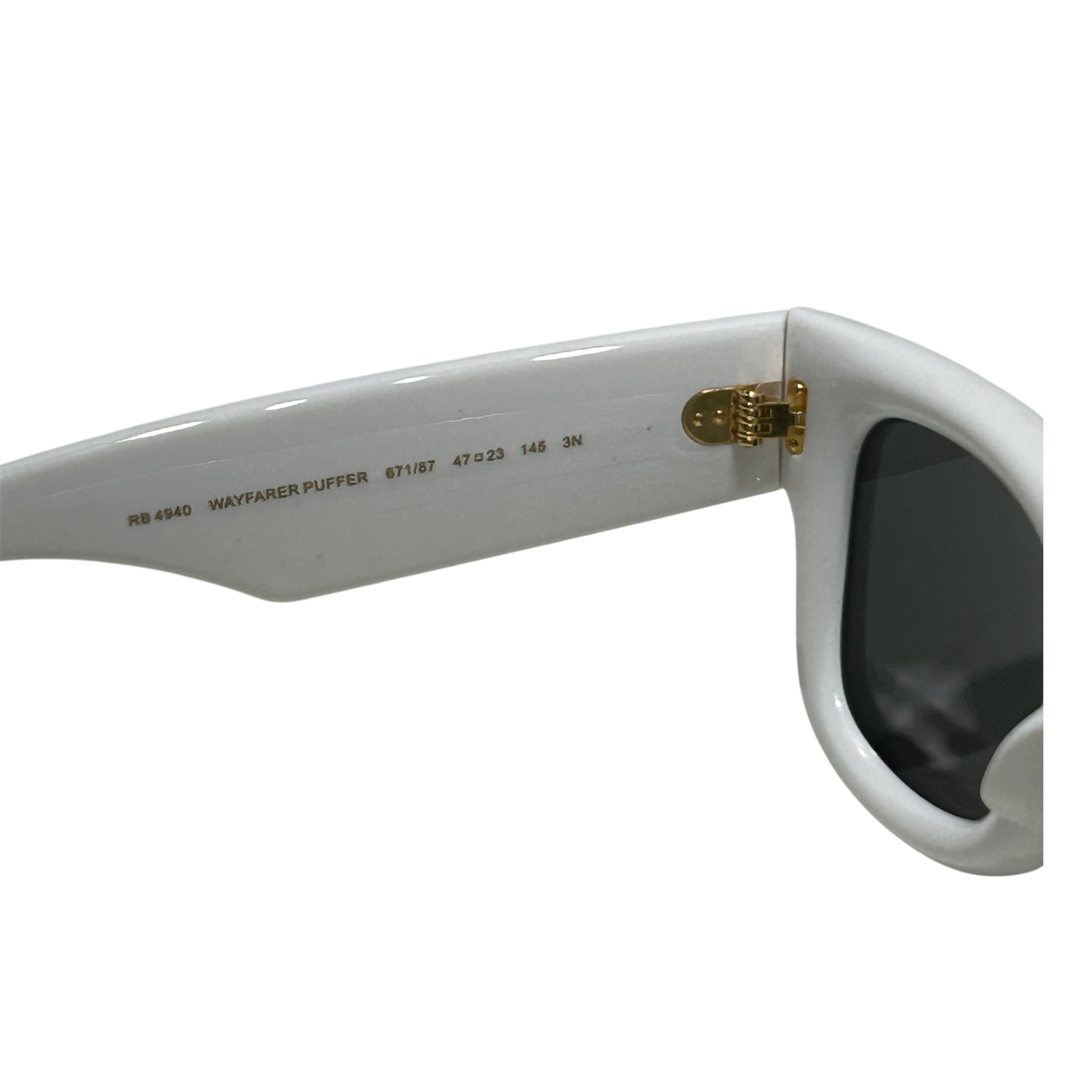 Ray-Ban/Sunglasses/Plastic/WHT/ view 3
