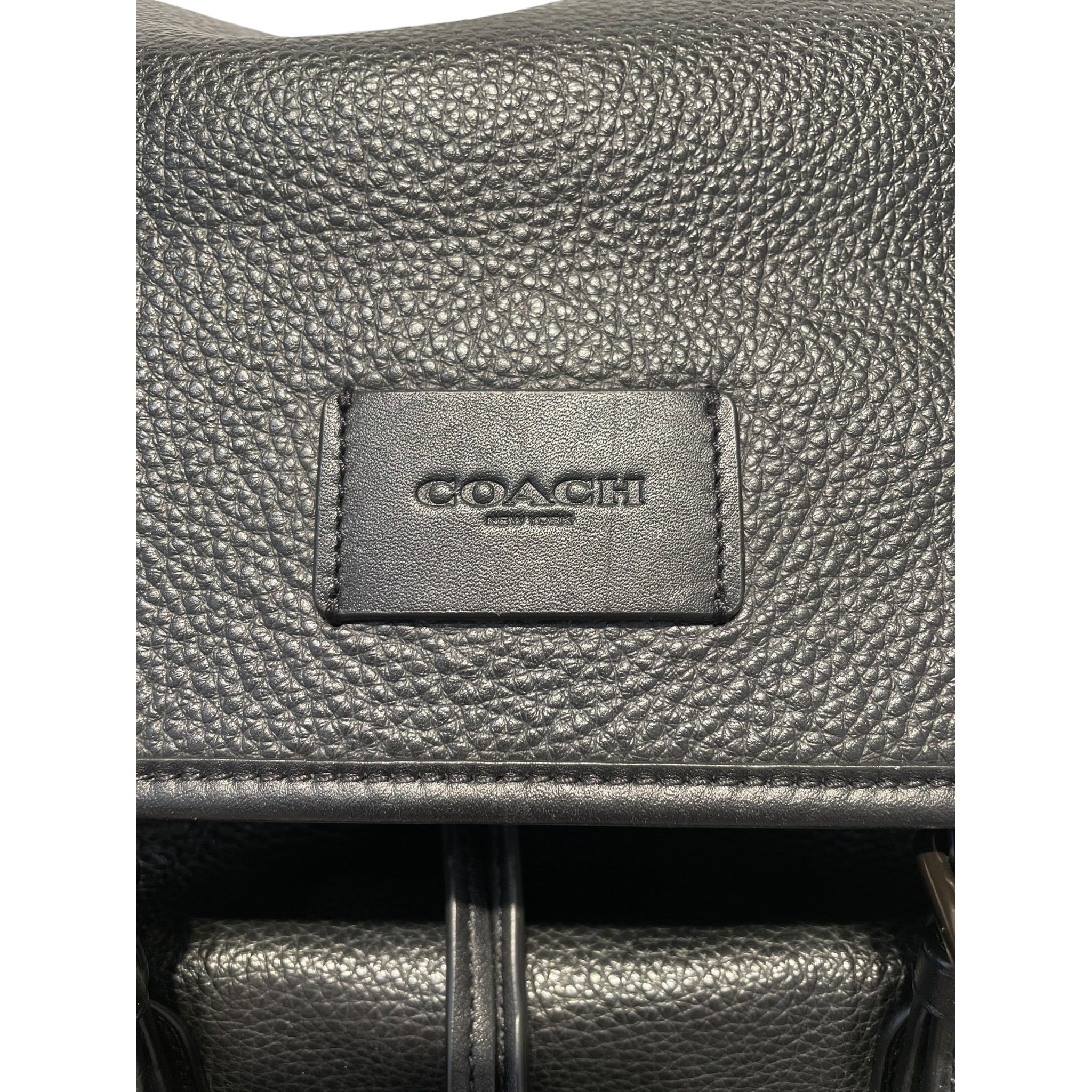 COACH/Backpack/Leather/BLK/ view 3