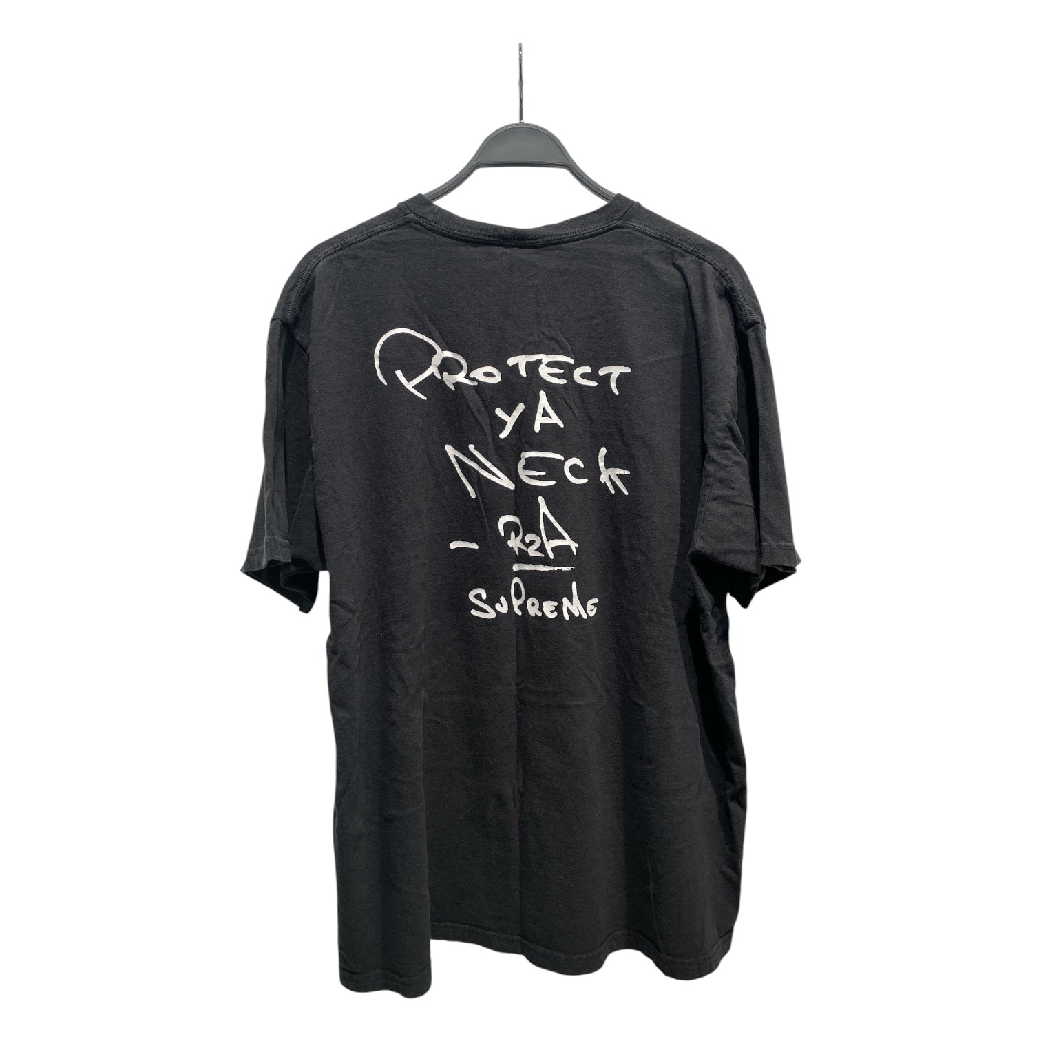 Supreme/T-Shirt/XL/Cotton/BLK/WU-TANG RZA view 2
