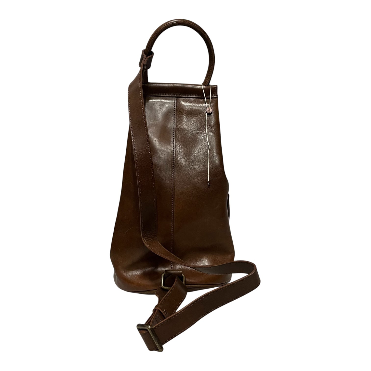 Satchel & Page/Cross Body Bag/Leather/BRW/sling bag view 2