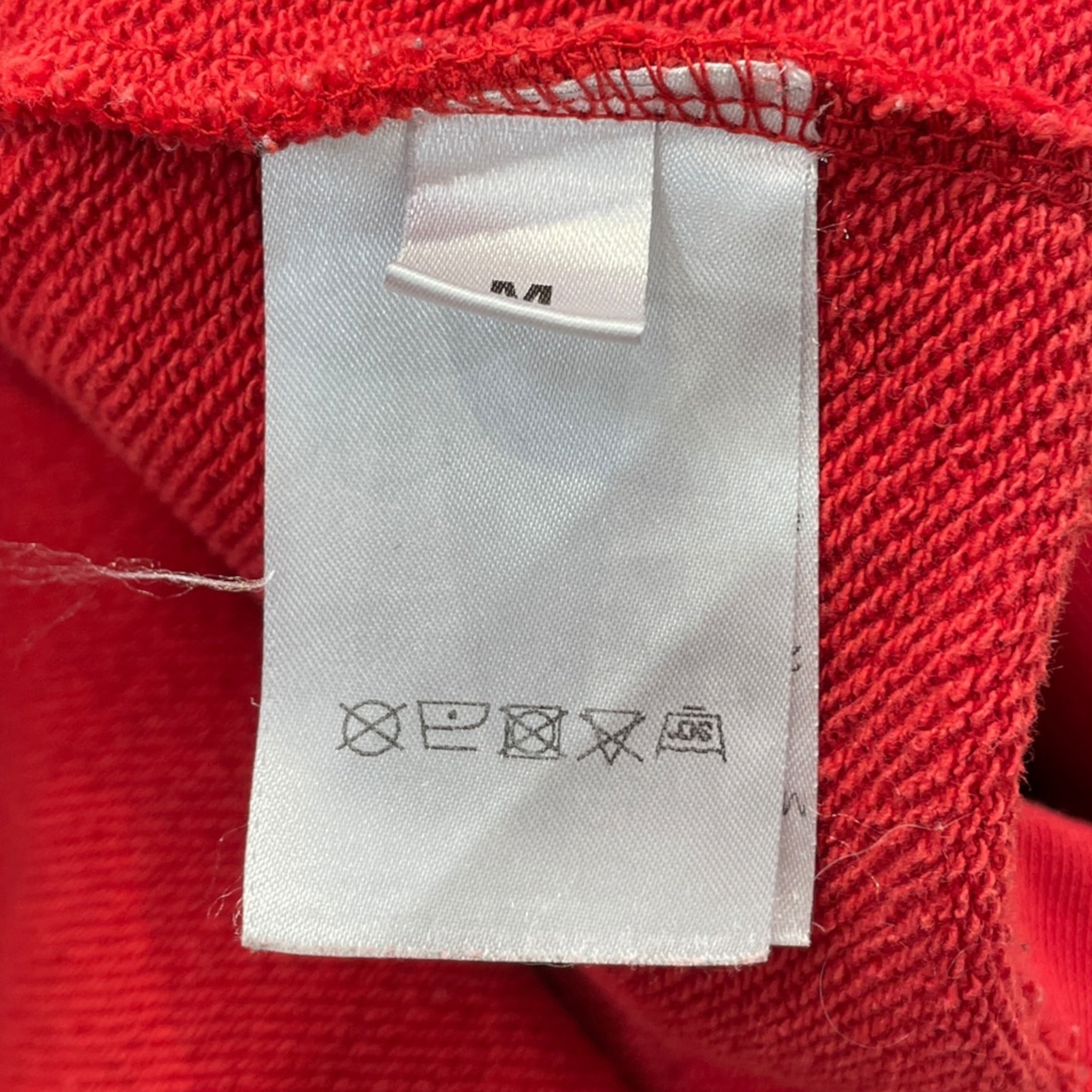 VETEMENTS/Sweatshirt/M/Cotton/RED/ view 4