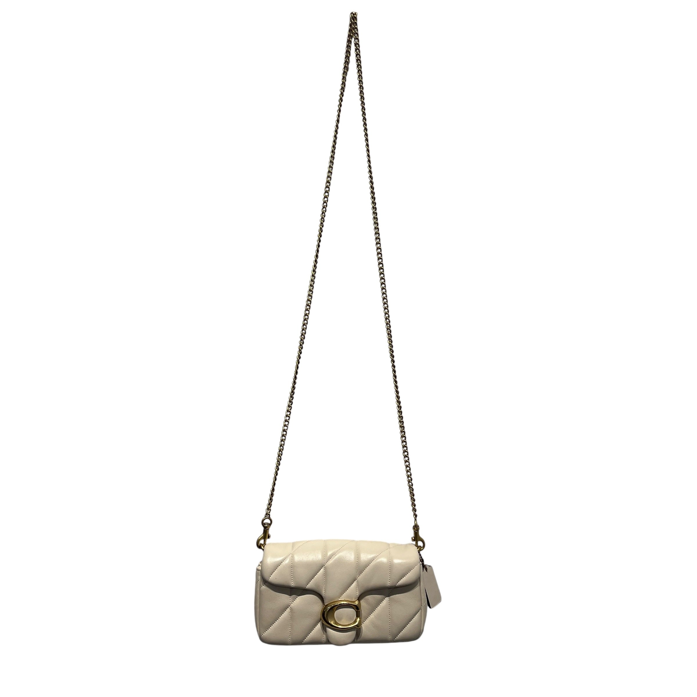 COACH/Cross Body Bag/Leather/WHT/Tabby Shoulder Bag 20 Quilted view 1