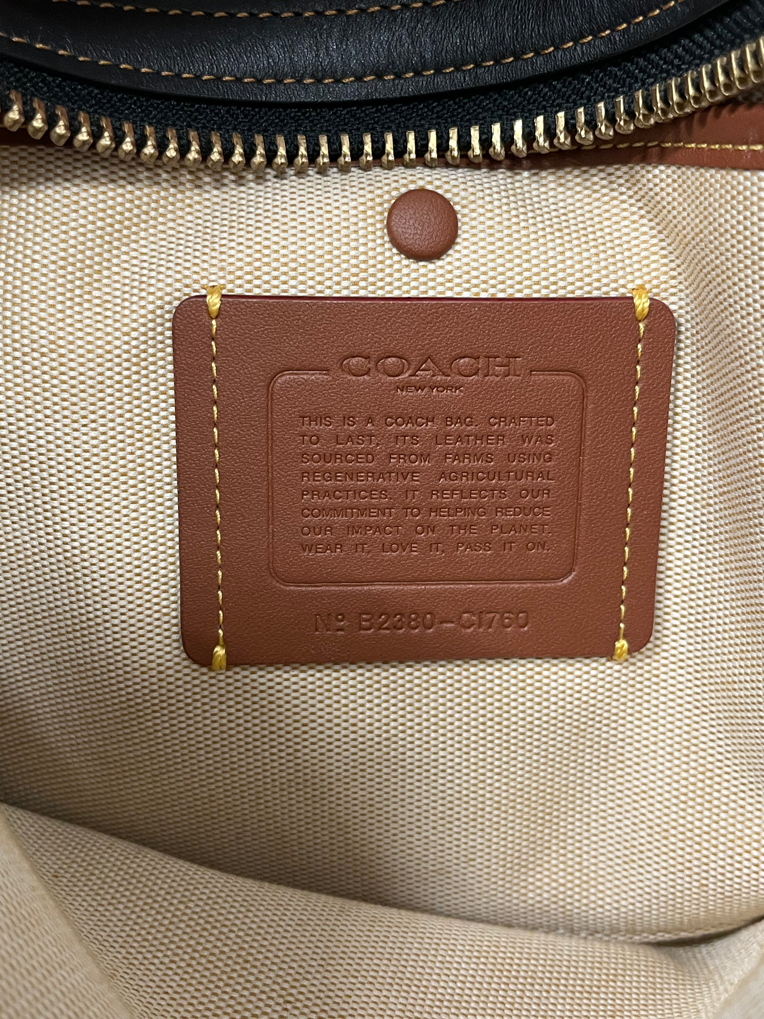 COACH/Hand Bag/Leather/BLK/ROGUE 30 SATCHEL view 3
