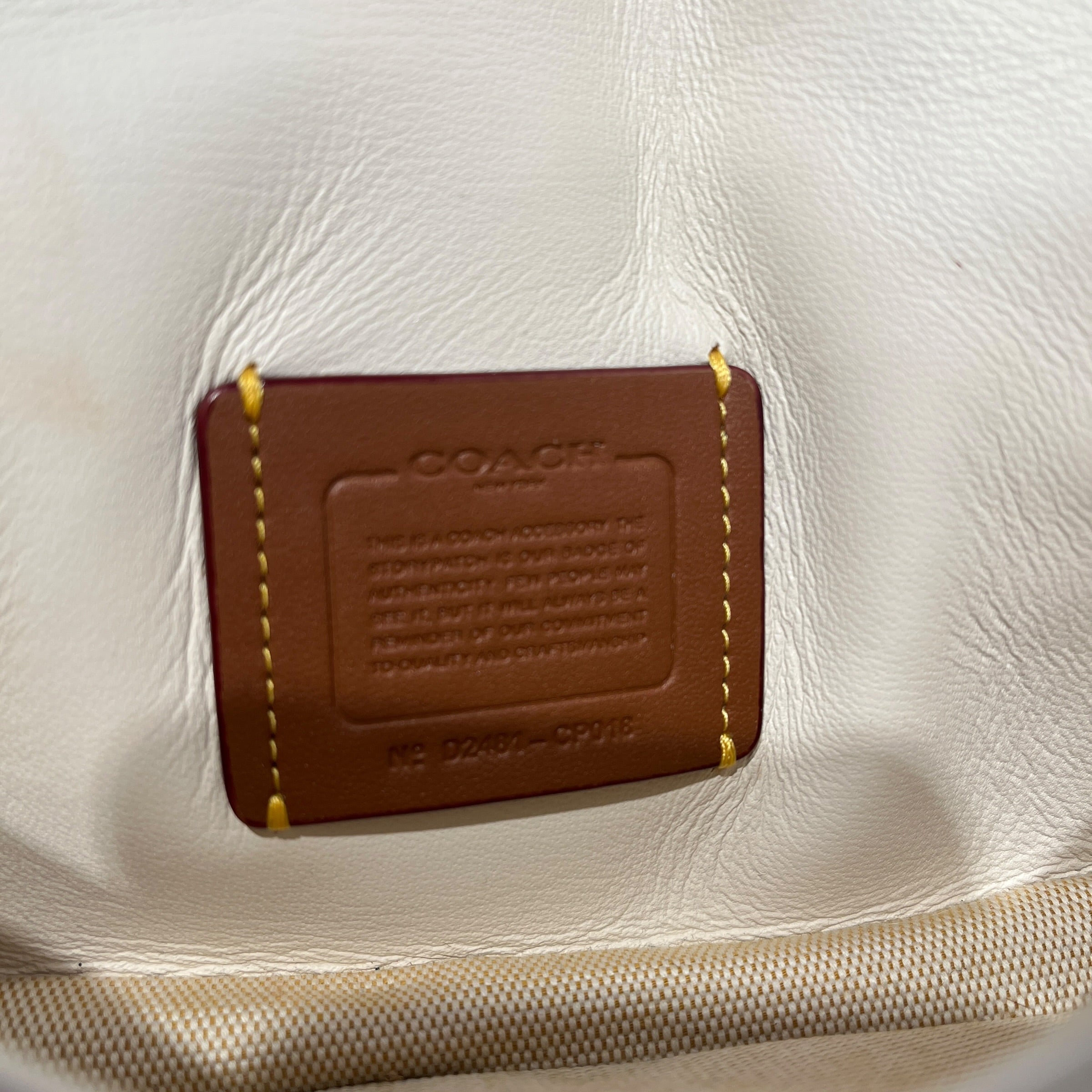 COACH/Cross Body Bag/Leather/WHT/Tabby Shoulder Bag 20 Quilted view 4