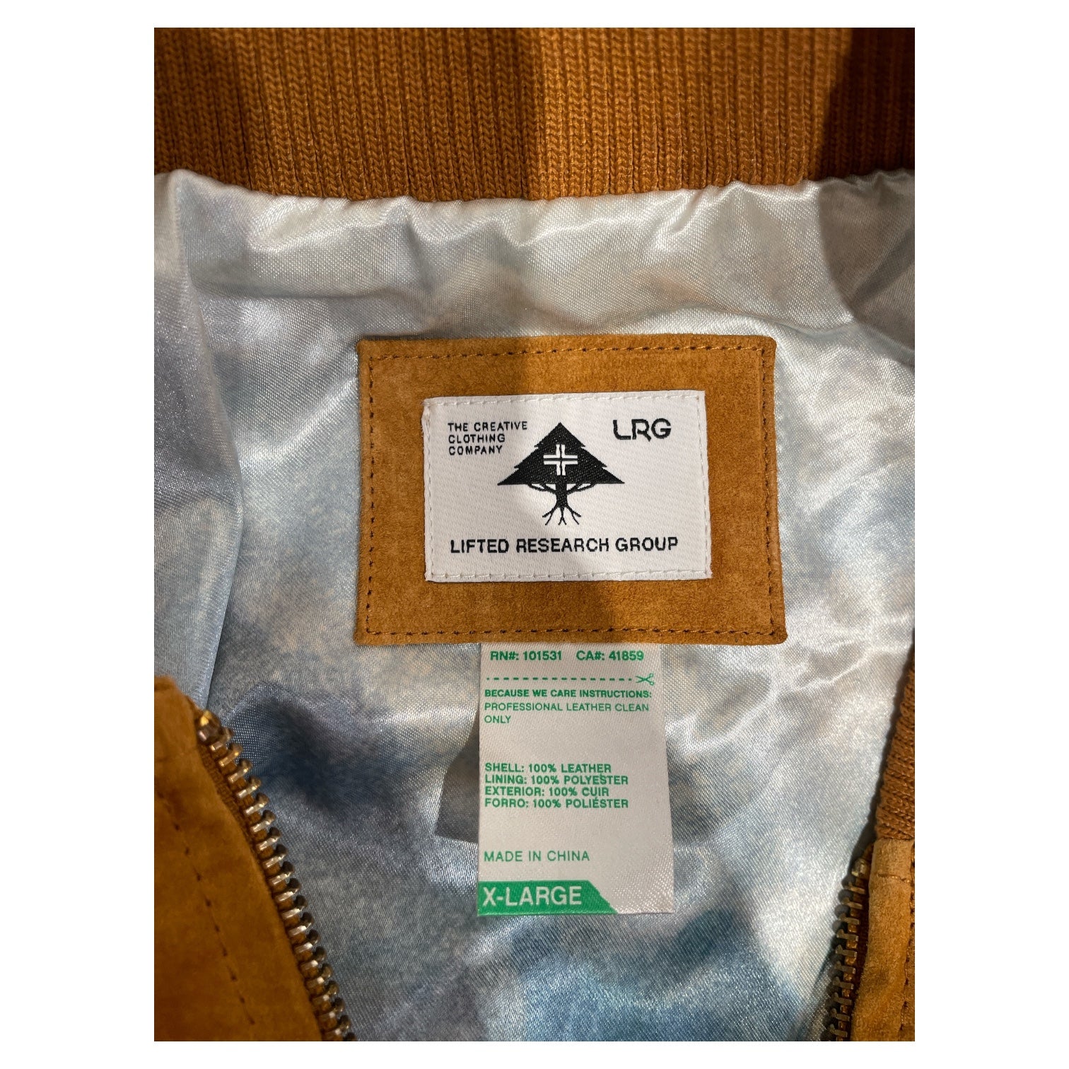 LRG/Jacket/XL/Suede/ORN/ view 3