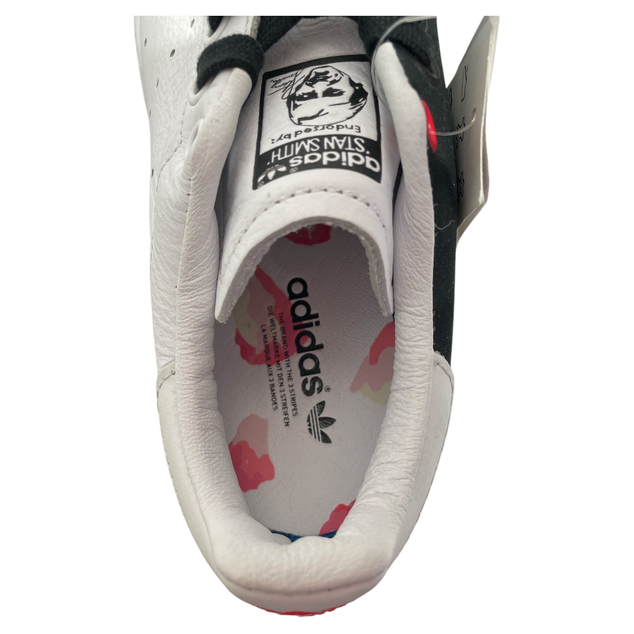 adidas/Low-Sneakers/US 7/BLK/STAN SMITH (SPLIT BLACK/WHITE) view 3