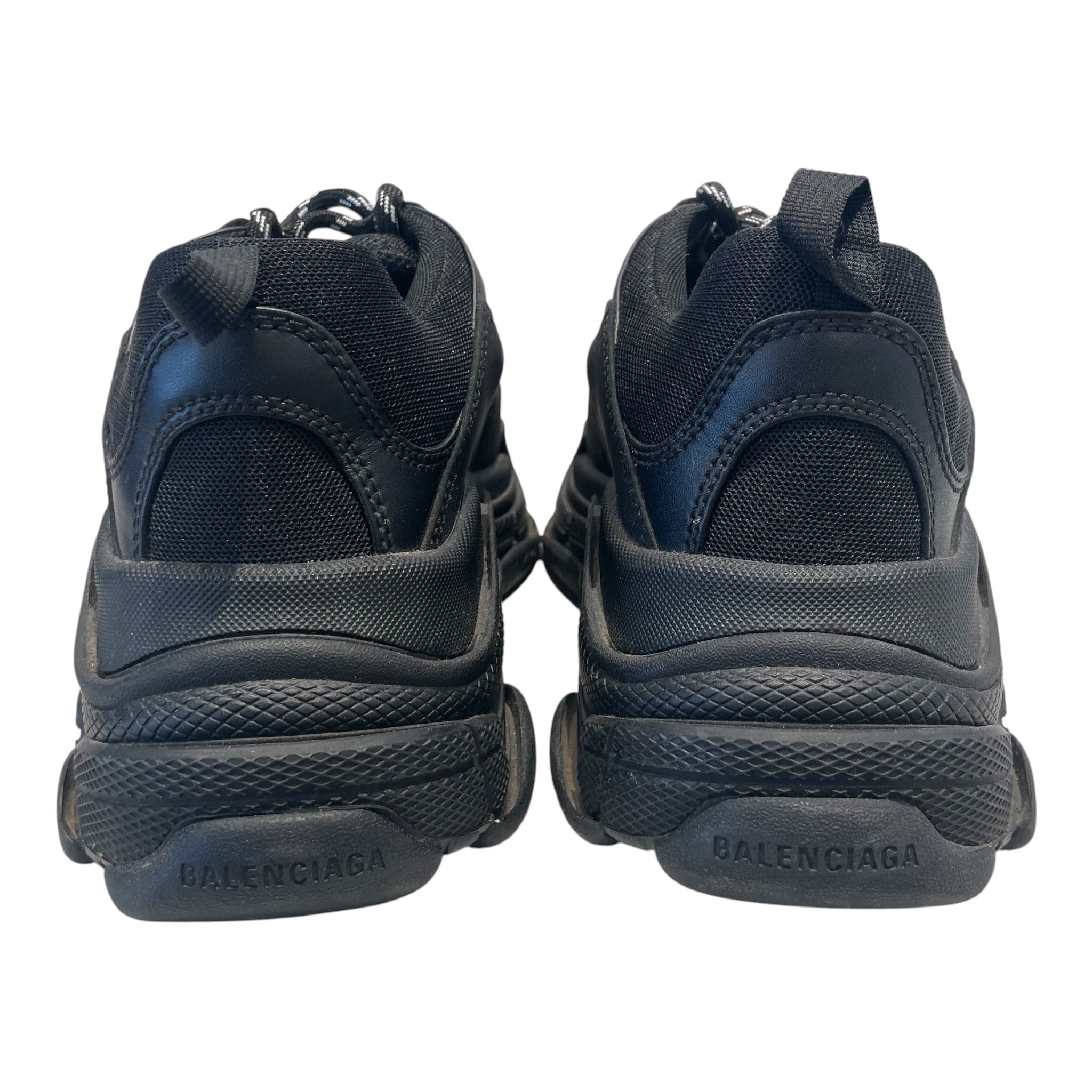 BALENCIAGA/Low-Sneakers/EU 42/Cotton/BLK/triple s sneakers view 5