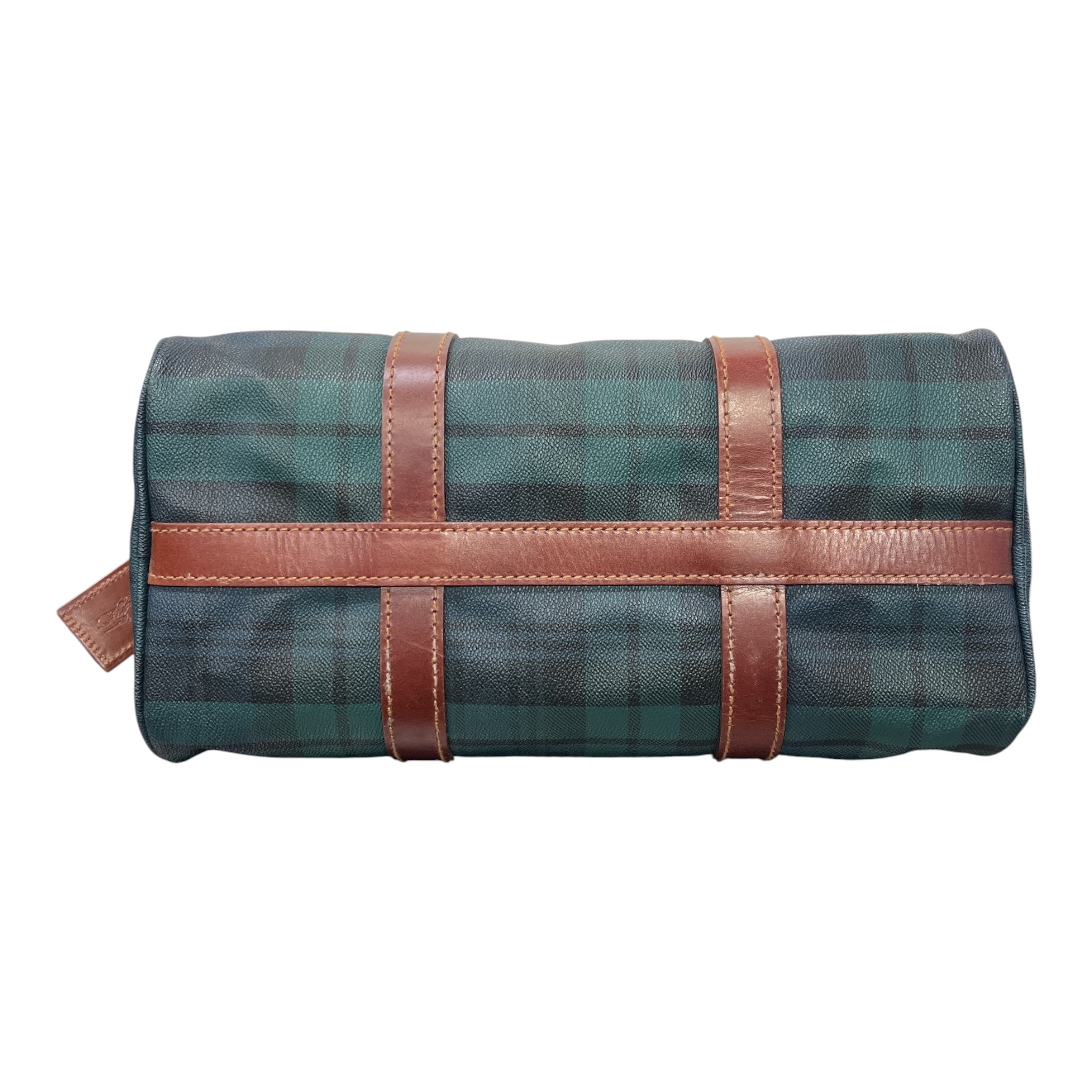POLO RALPH LAUREN/Boston Bag/Plaid/Leather/GRN/plaid mini boston bag view 4
