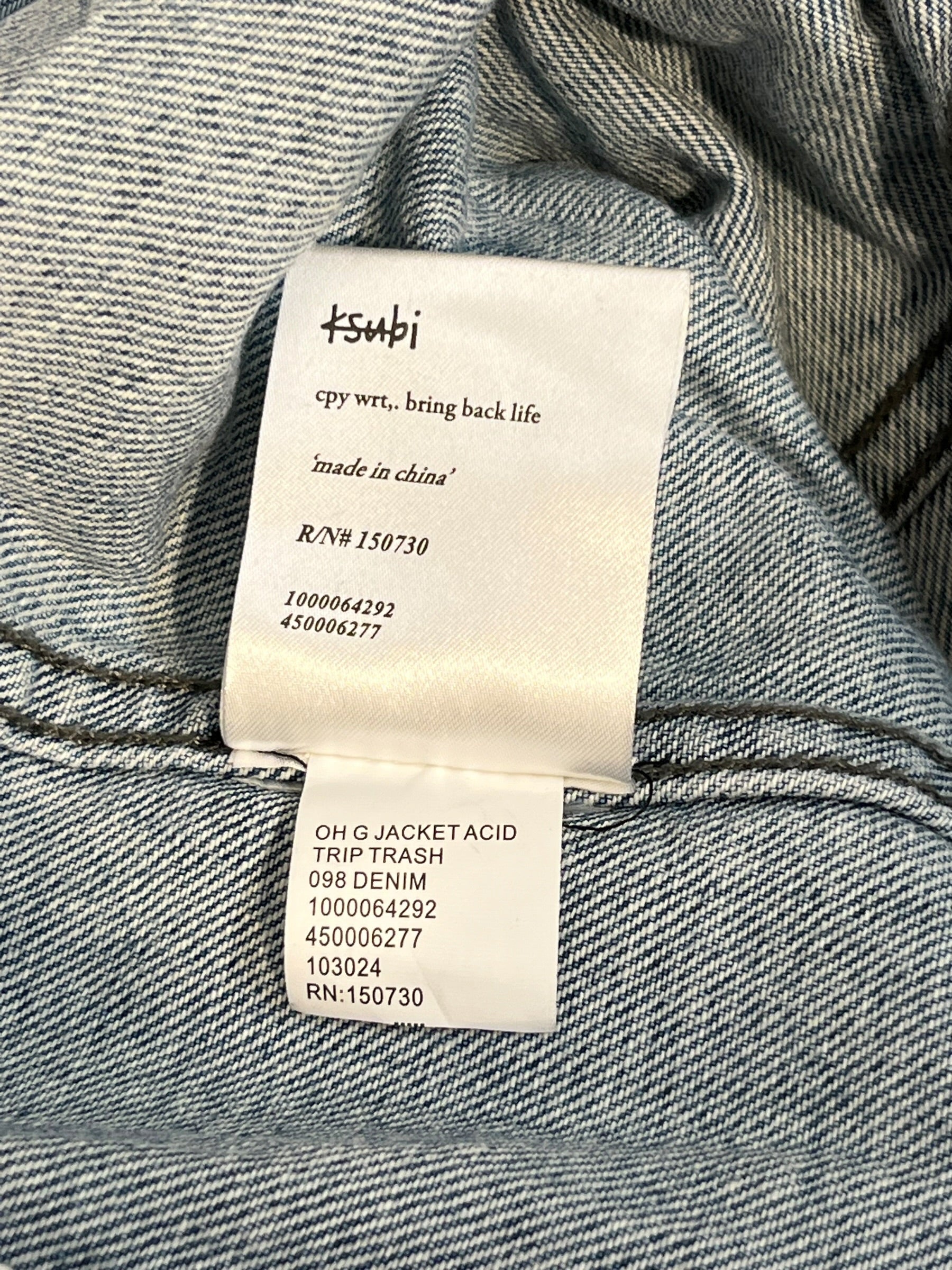ksubi/LS Shirt/XXL/Cotton/BLK/parad view 5