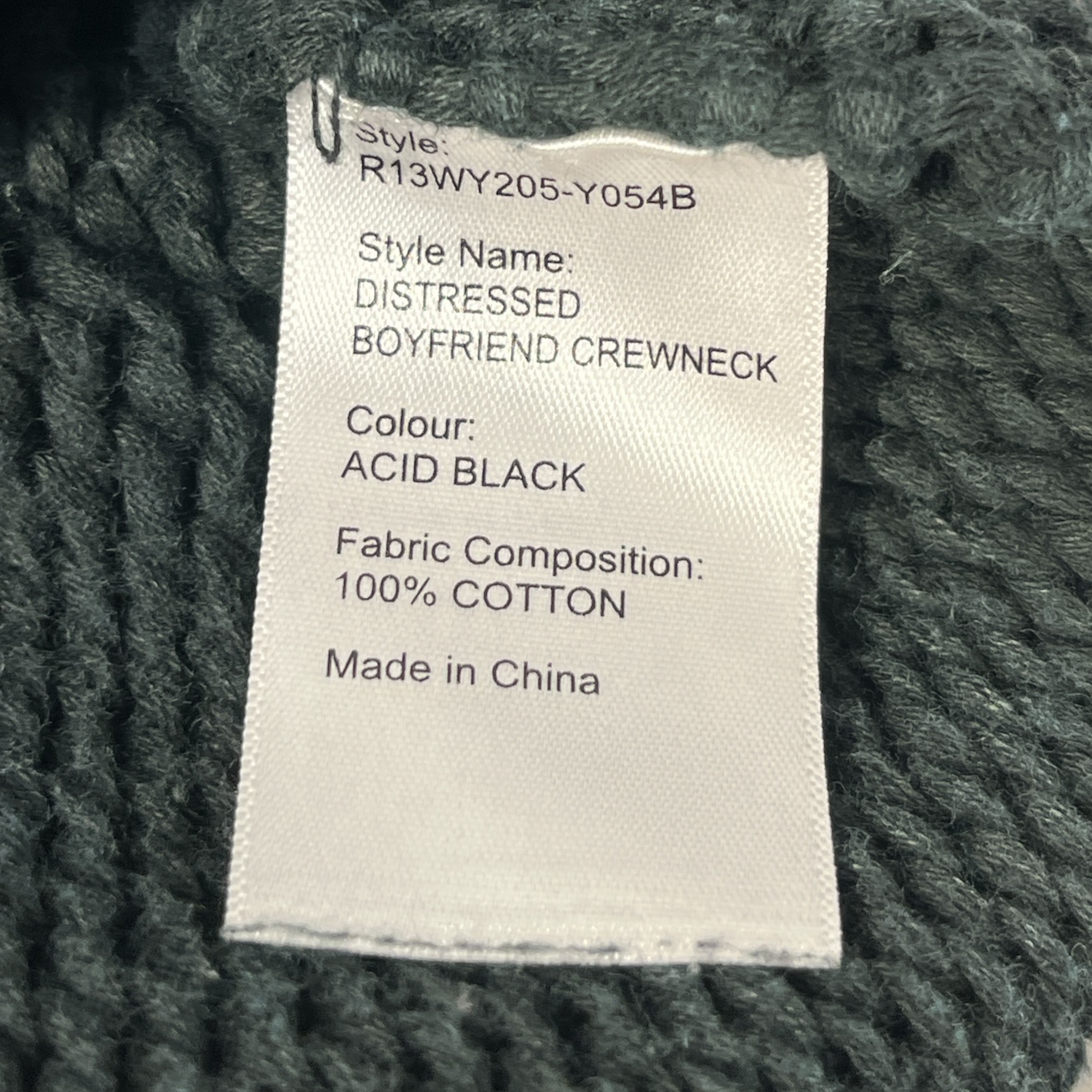 R13/Sweater/S/GRN/ view 3