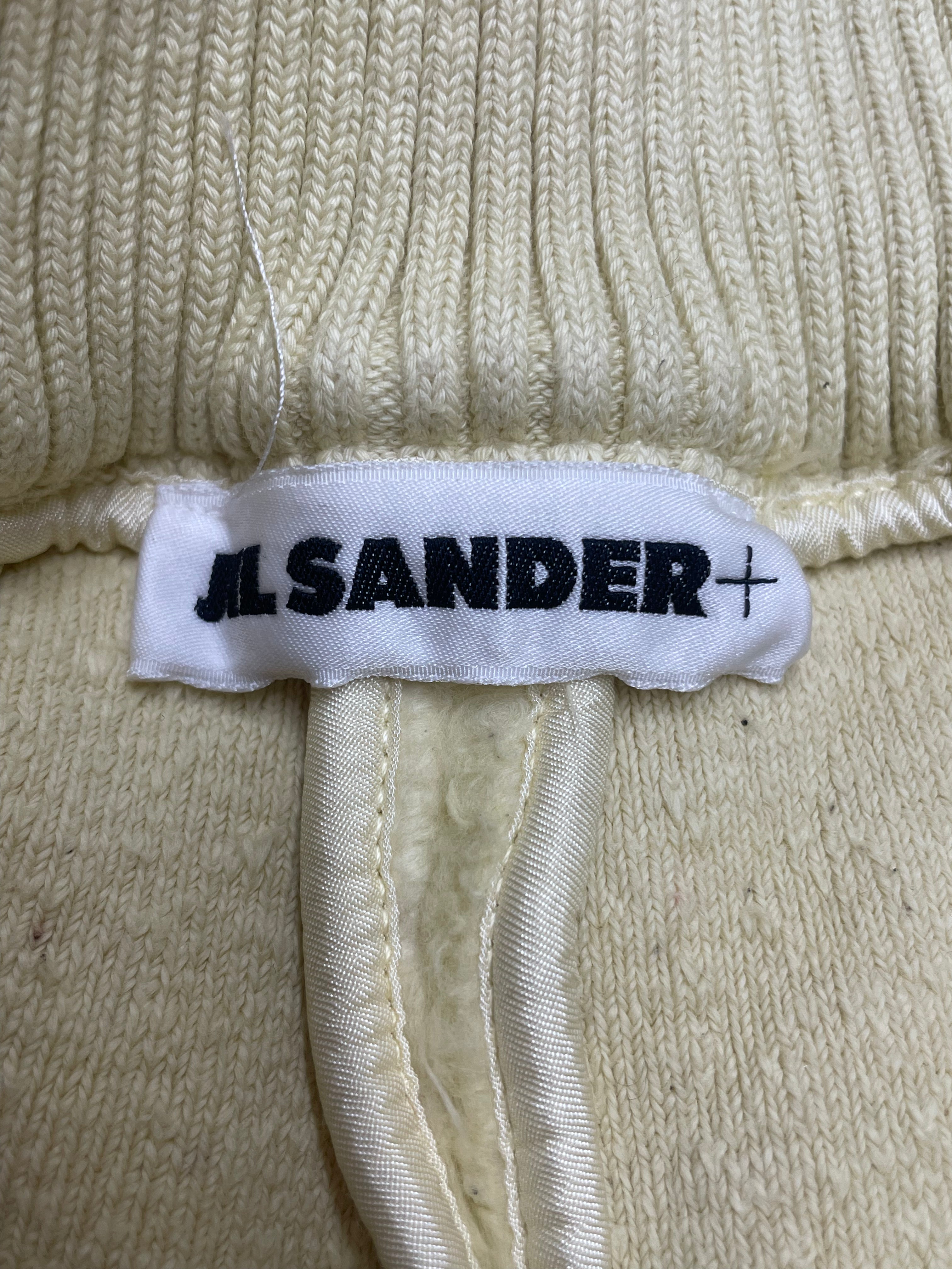 JIL SANDER/Shorts/S/Cotton/IVR/Joggers/TEZXTURED COTTON view 3
