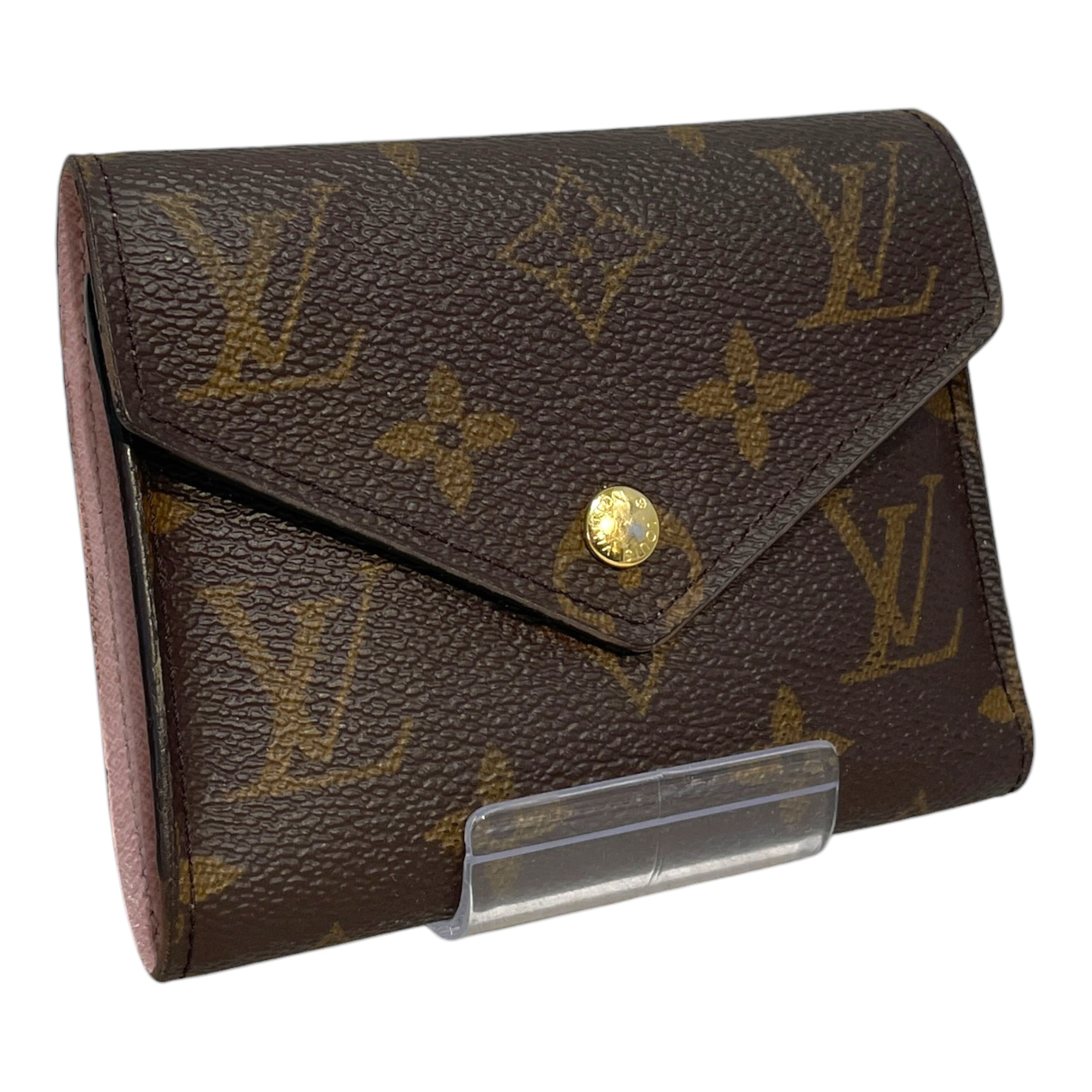 LOUIS VUITTON/Wallet/Monogram/Leather/BRW/Monogram Portefeulle Wallet view 1
