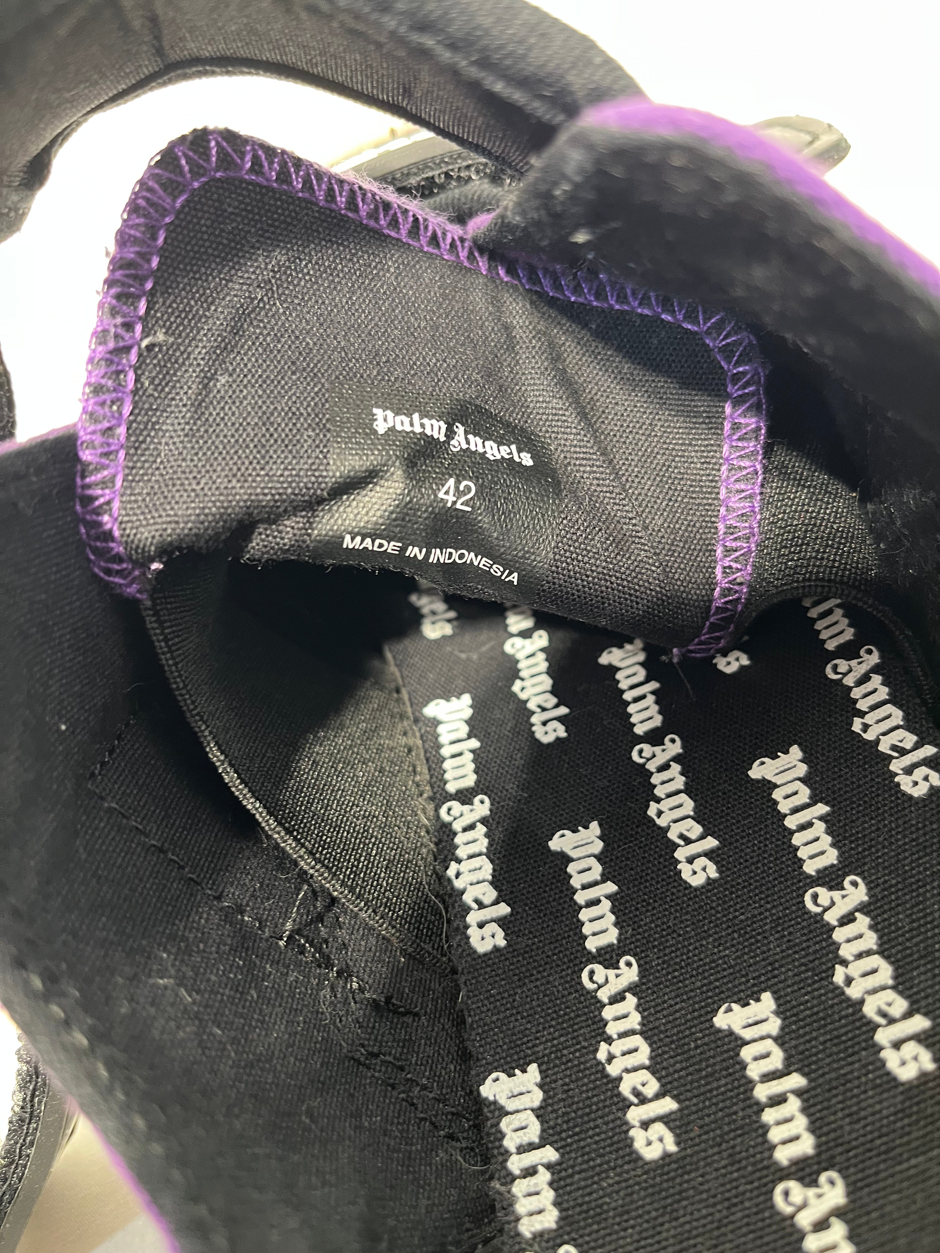Palm Angels/Low-Sneakers/EU 42/Cotton/PPL/Straps view 5