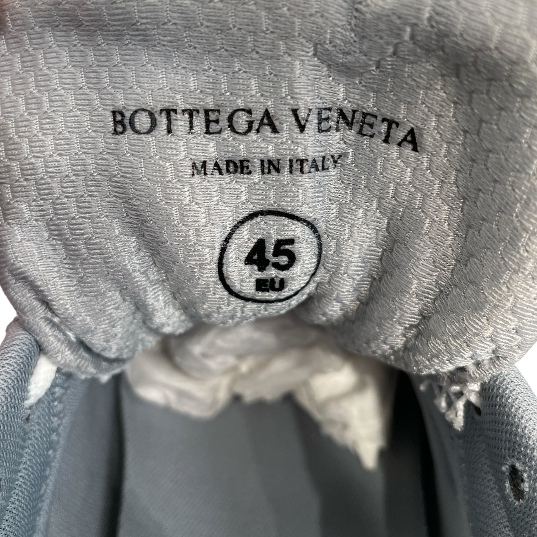 BOTTEGA VENETA/Low-Sneakers/EU 45/Cotton/SLV/SLIVER ORBIT SNEAKERS view 3