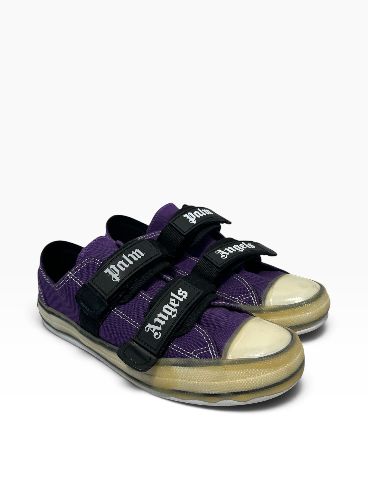Palm Angels/Low-Sneakers/EU 42/Cotton/PPL/Straps view 1