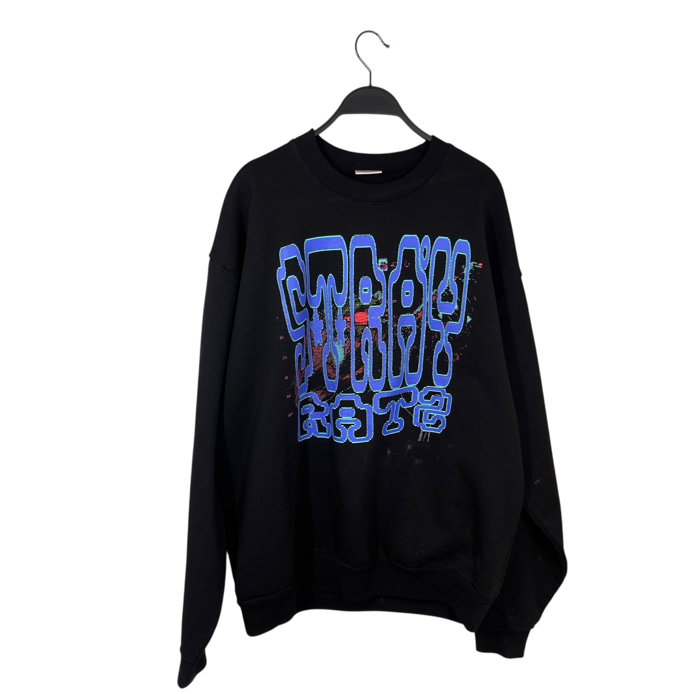 STRAY RATS/Sweatshirt/L/Cotton/BLK/DIGI LOGO view 1