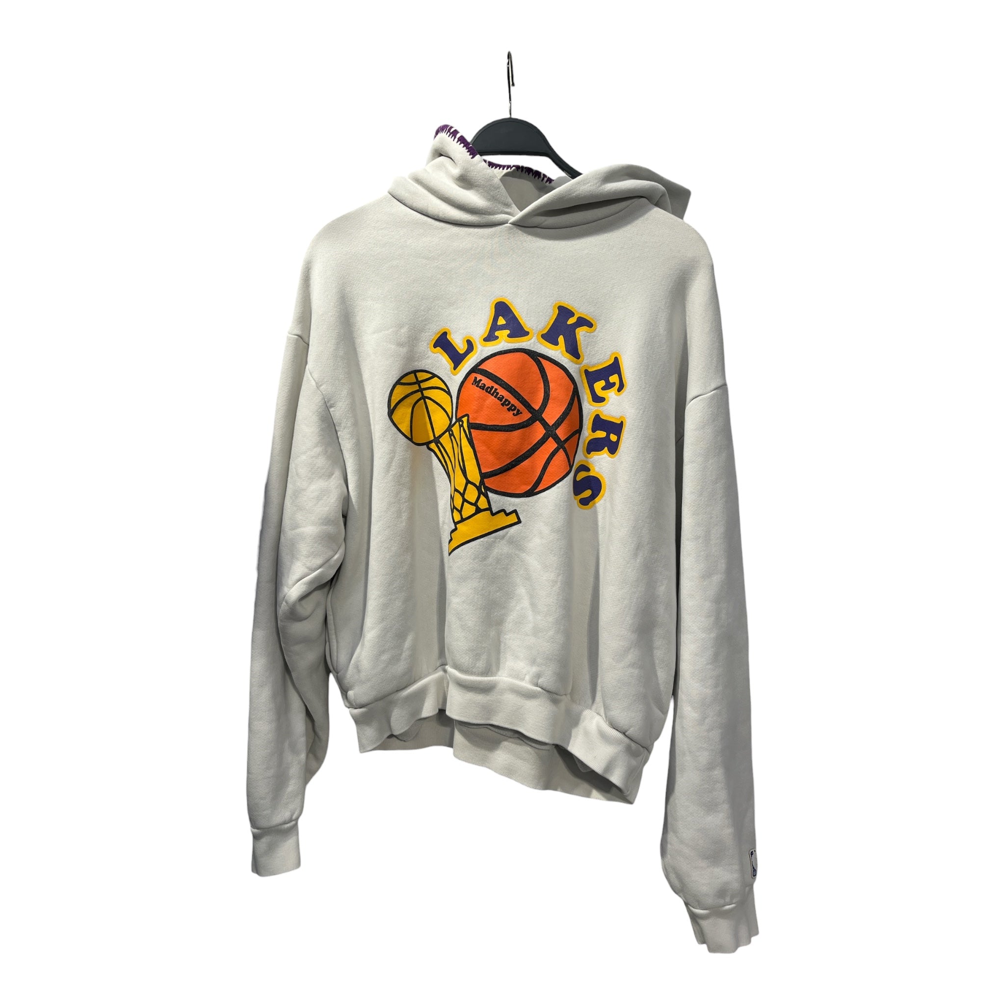 Madhappy/Hoodie/S/Cotton/WHT/LAKERS view 1