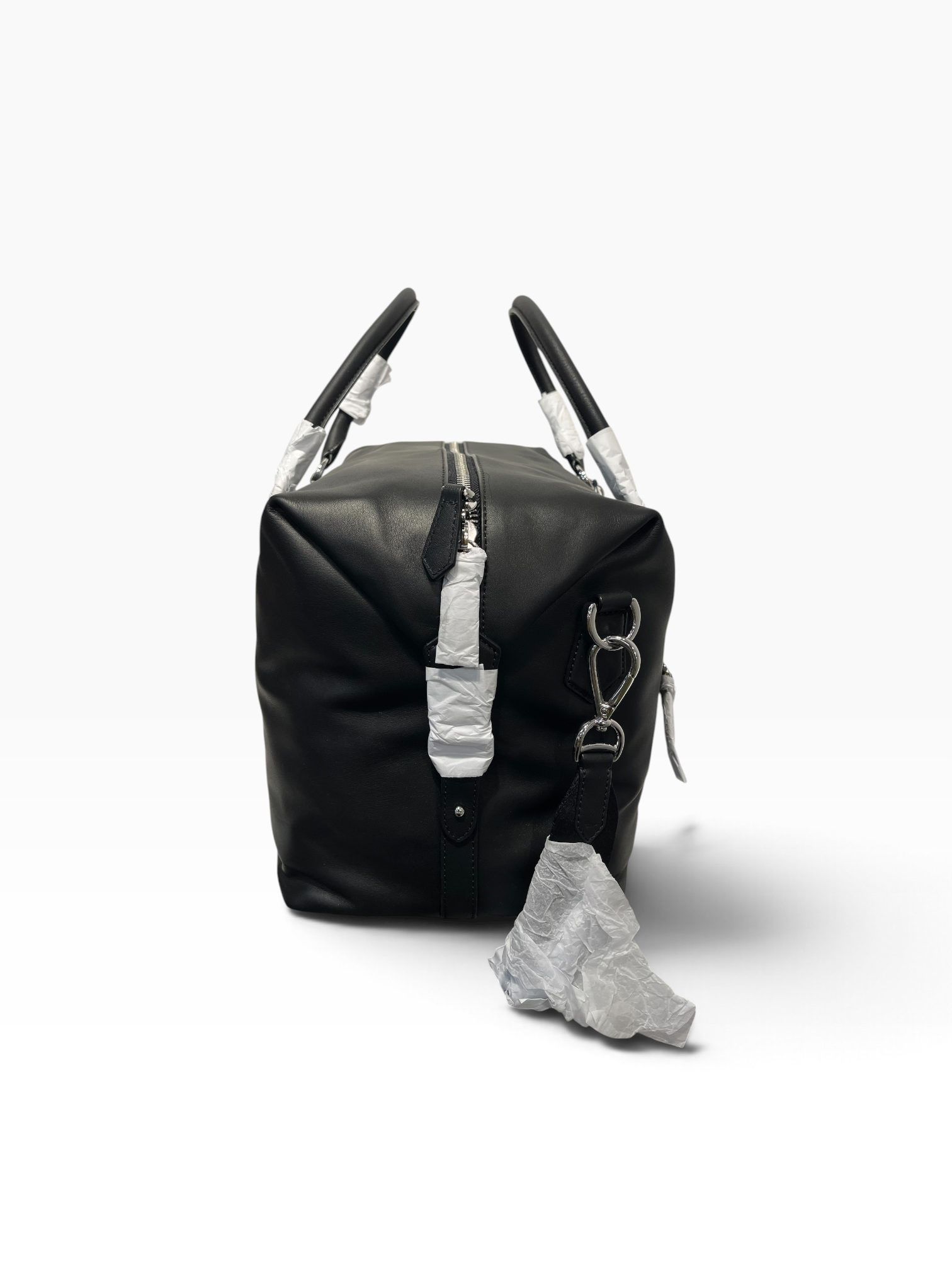 POLO RALPH LAUREN/Boston Bag/Leather/BLK/Weekender Bag view 2