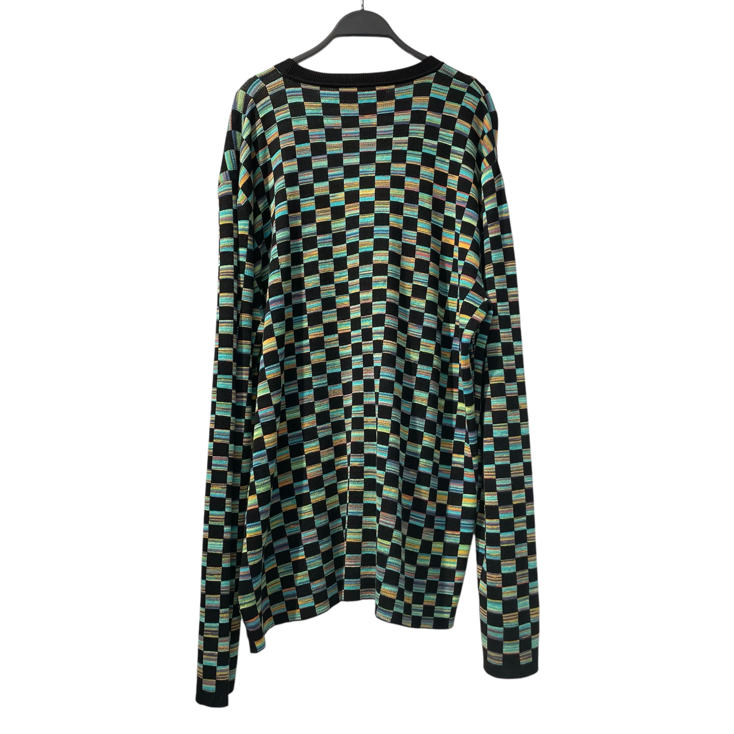 MARNI/Sweater/54/Glen Check/Wool/BLK/Pullover/ view 2