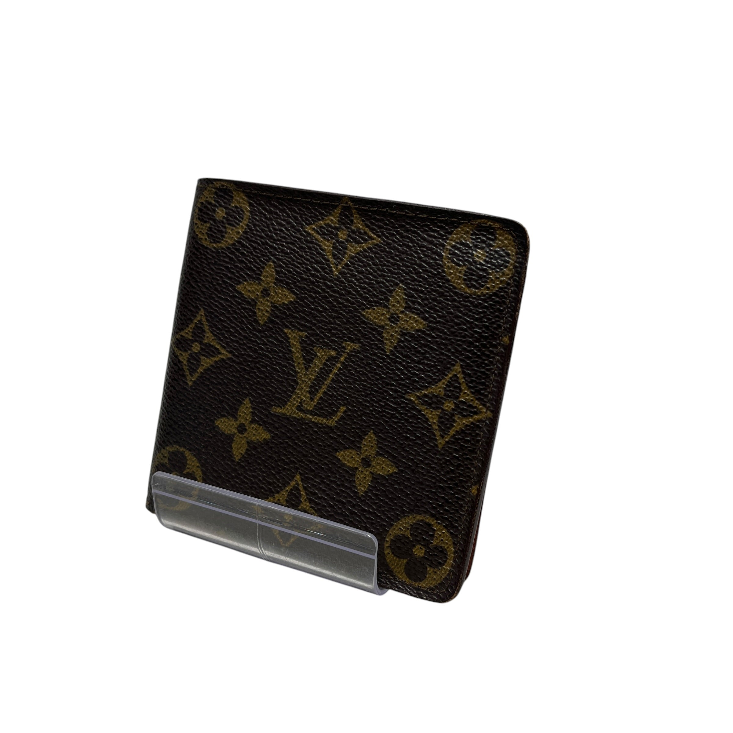 LOUIS VUITTON/Bifold Wallet/Monogram/Leather/BRW/LV MACRO WALLET view 1