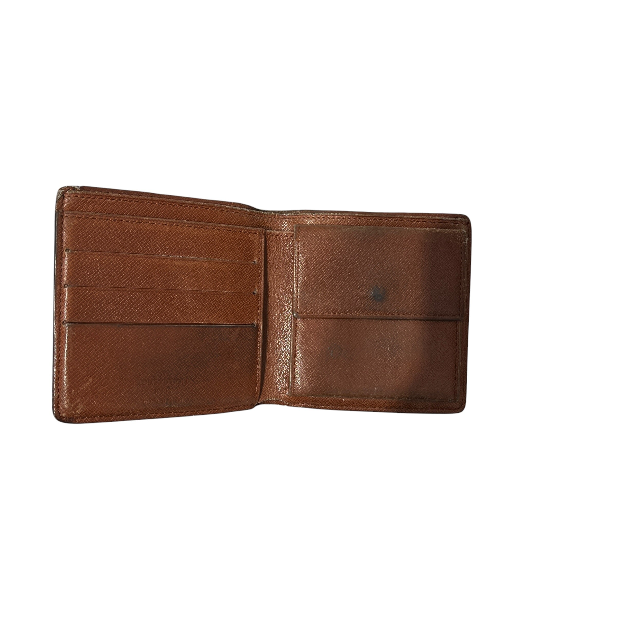 LOUIS VUITTON/Bifold Wallet/Monogram/Leather/BRW/LV MACRO WALLET view 3