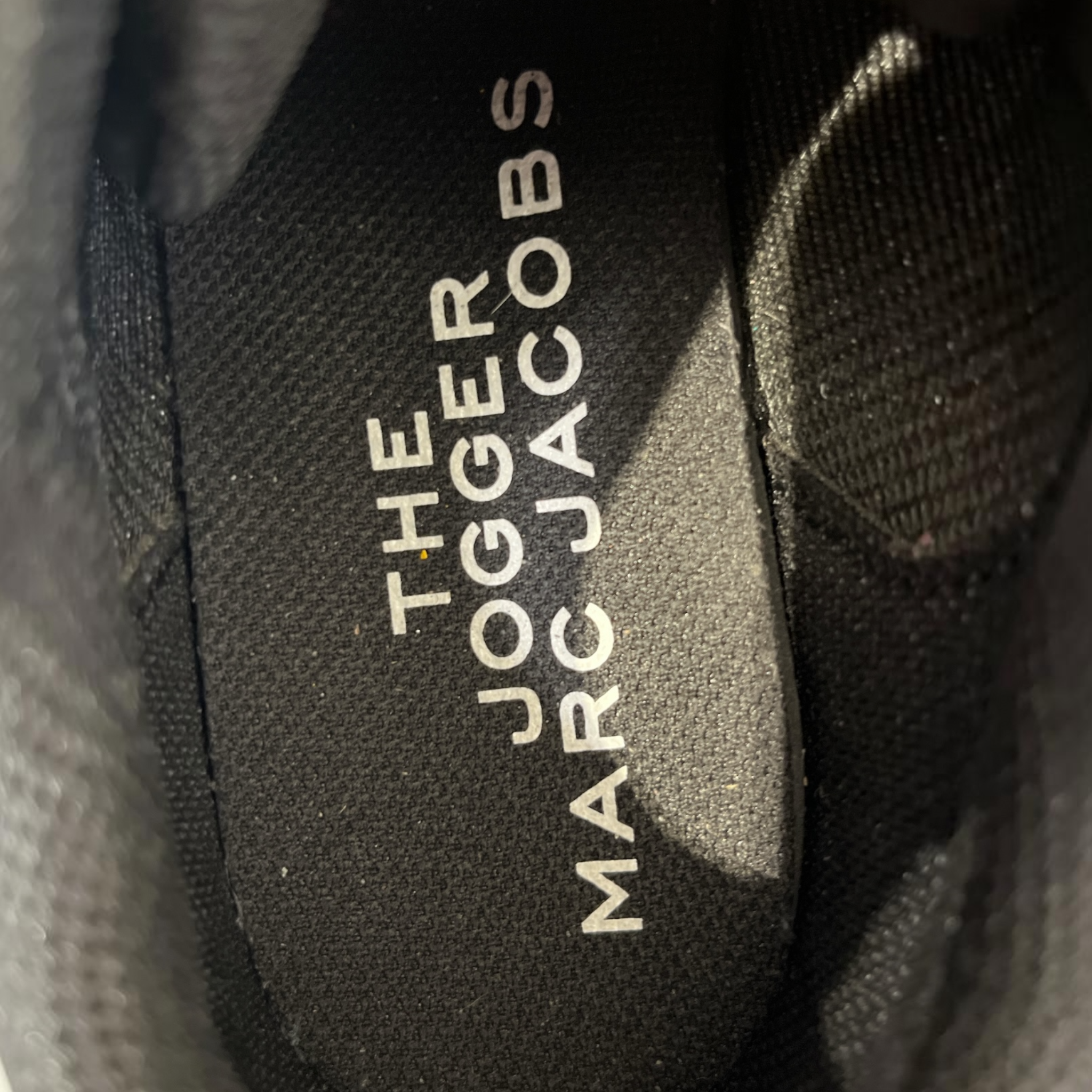 MARC JACOBS/Low-Sneakers/EU 37/Leather/BLK/THE JOGGER MARC JACOBS view 3