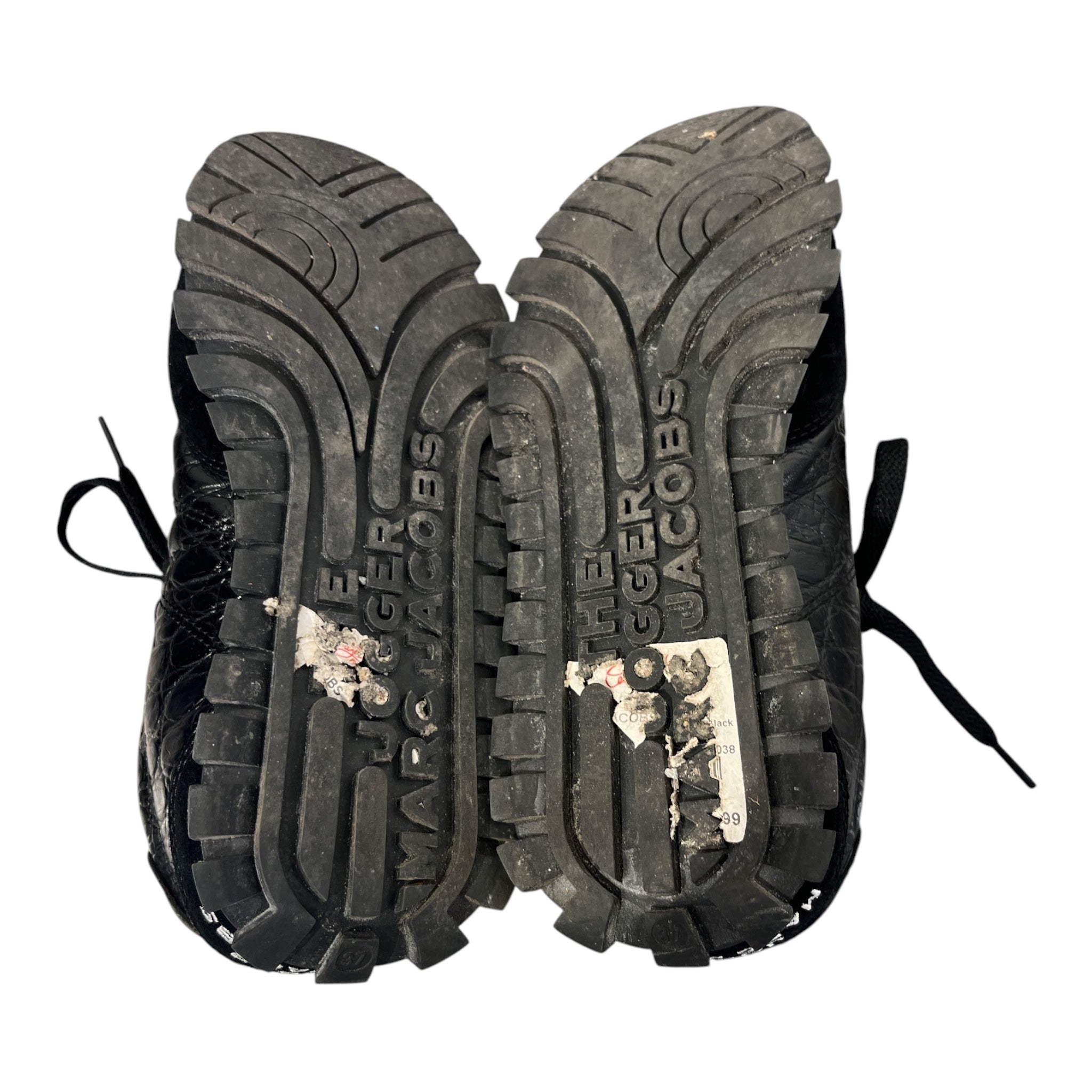MARC JACOBS/Low-Sneakers/EU 37/Leather/BLK/THE JOGGER MARC JACOBS view 4