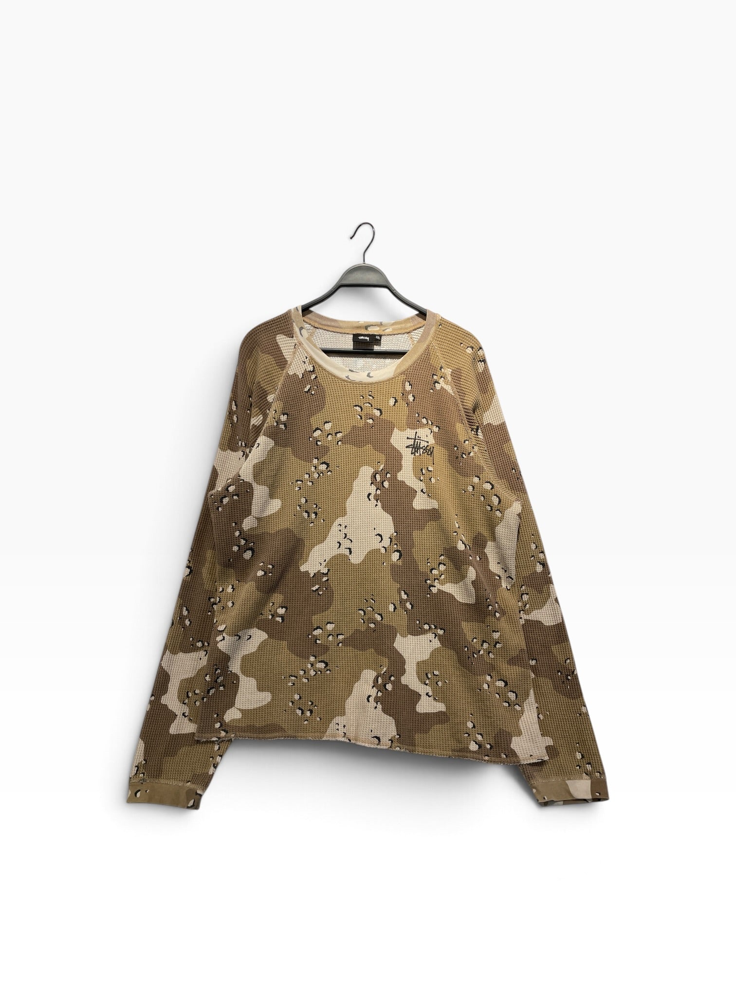 STUSSY/LS T-Shirt/XXL/Cotton/MLT/DESERT CAMO view 1