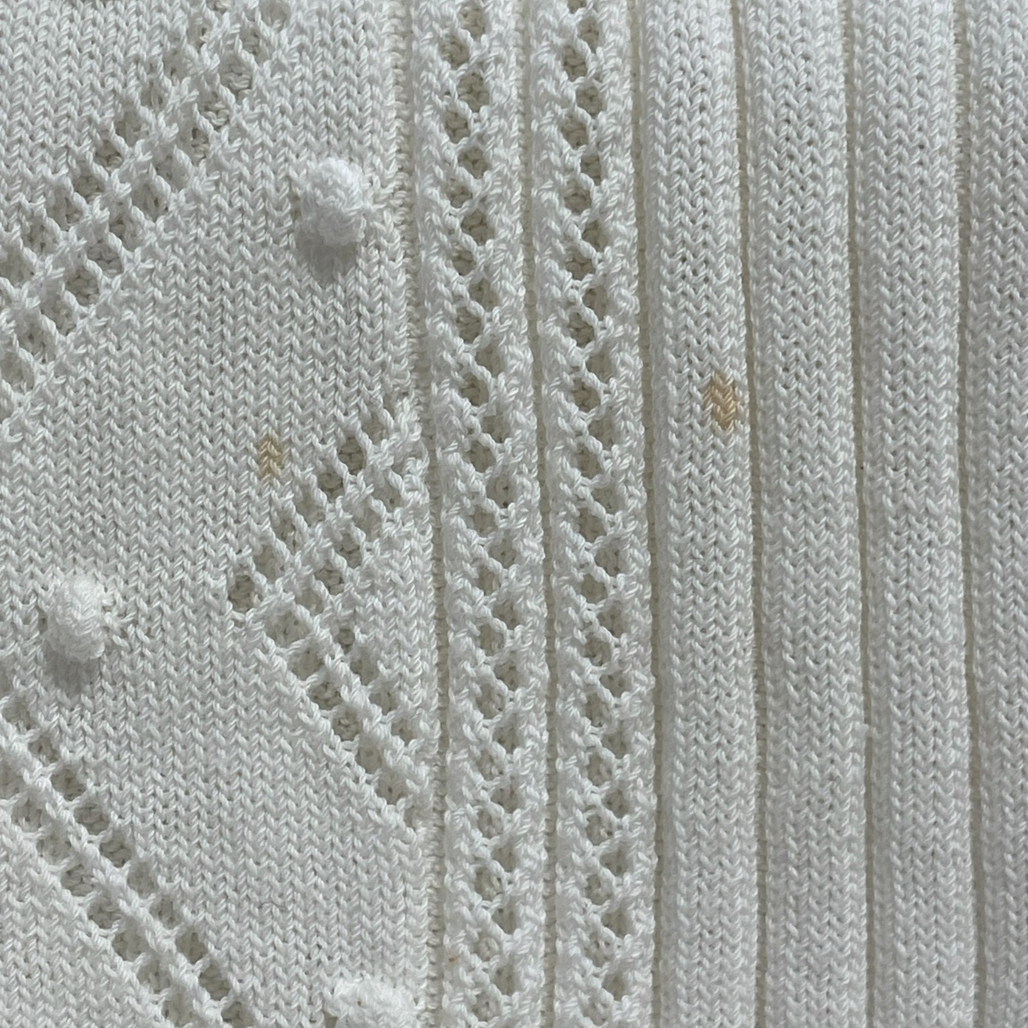 Jean Paul Gaultier/Camisole/Cotton/WHT/WOVEN CAMISOLE RIBBED WEAVE view 6