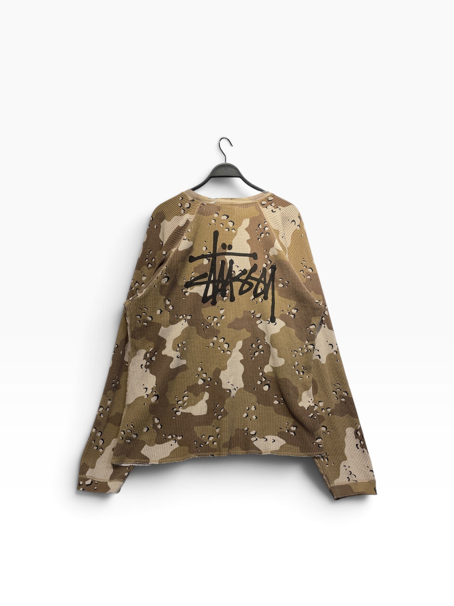 STUSSY/LS T-Shirt/XXL/Cotton/MLT/DESERT CAMO view 2