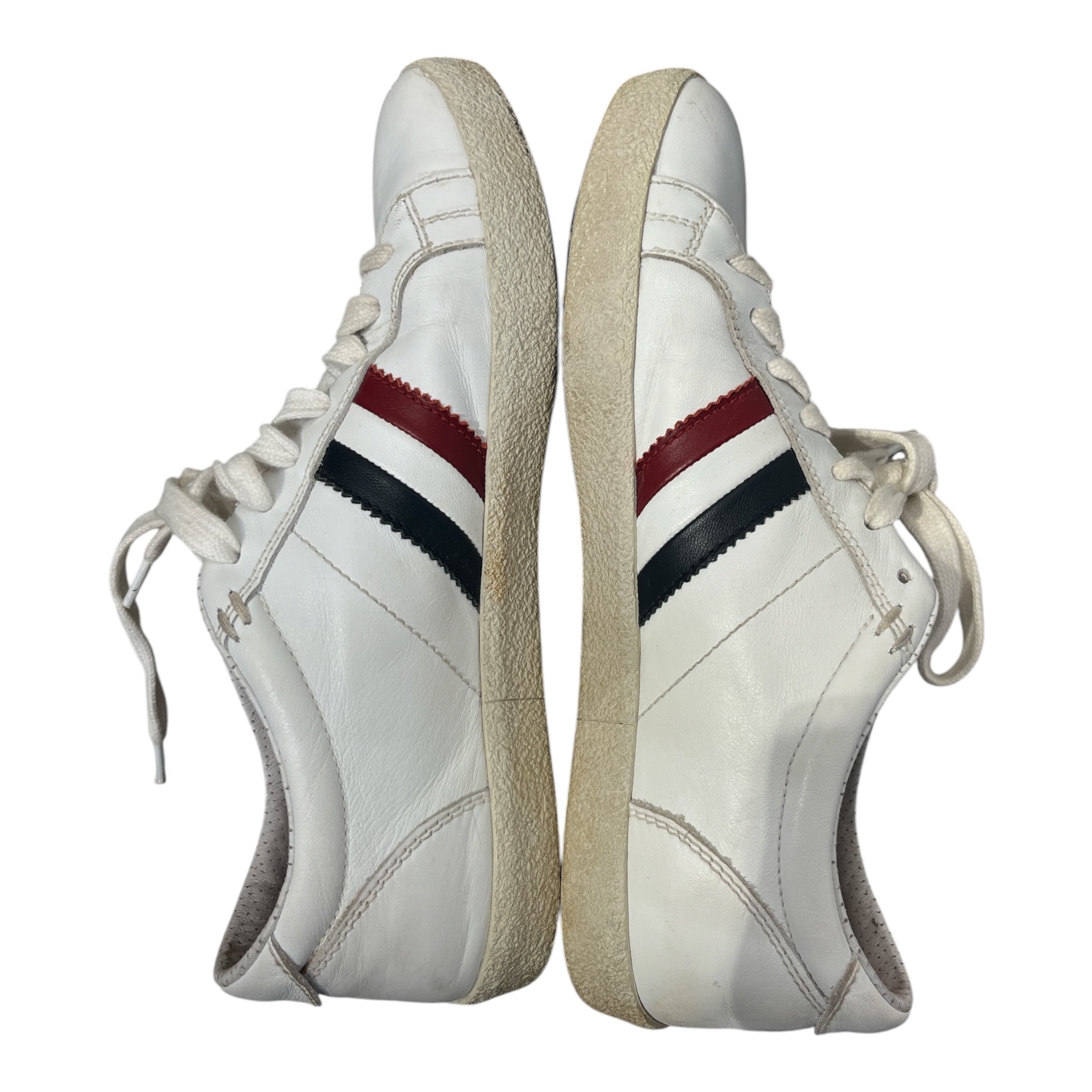MONCLER/Low-Sneakers/EU 39/Leather/WHT/MONACO M view 3