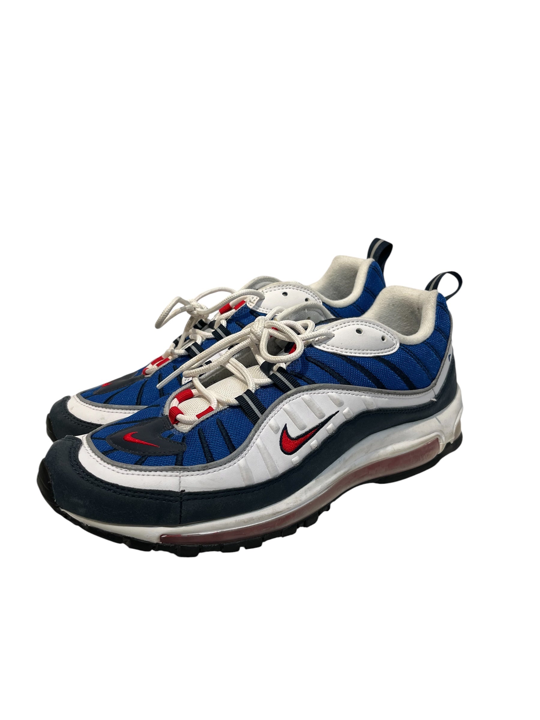 NIKE/Low-Sneakers/US 10.5/Cotton/BLU/GUNDUM view 2