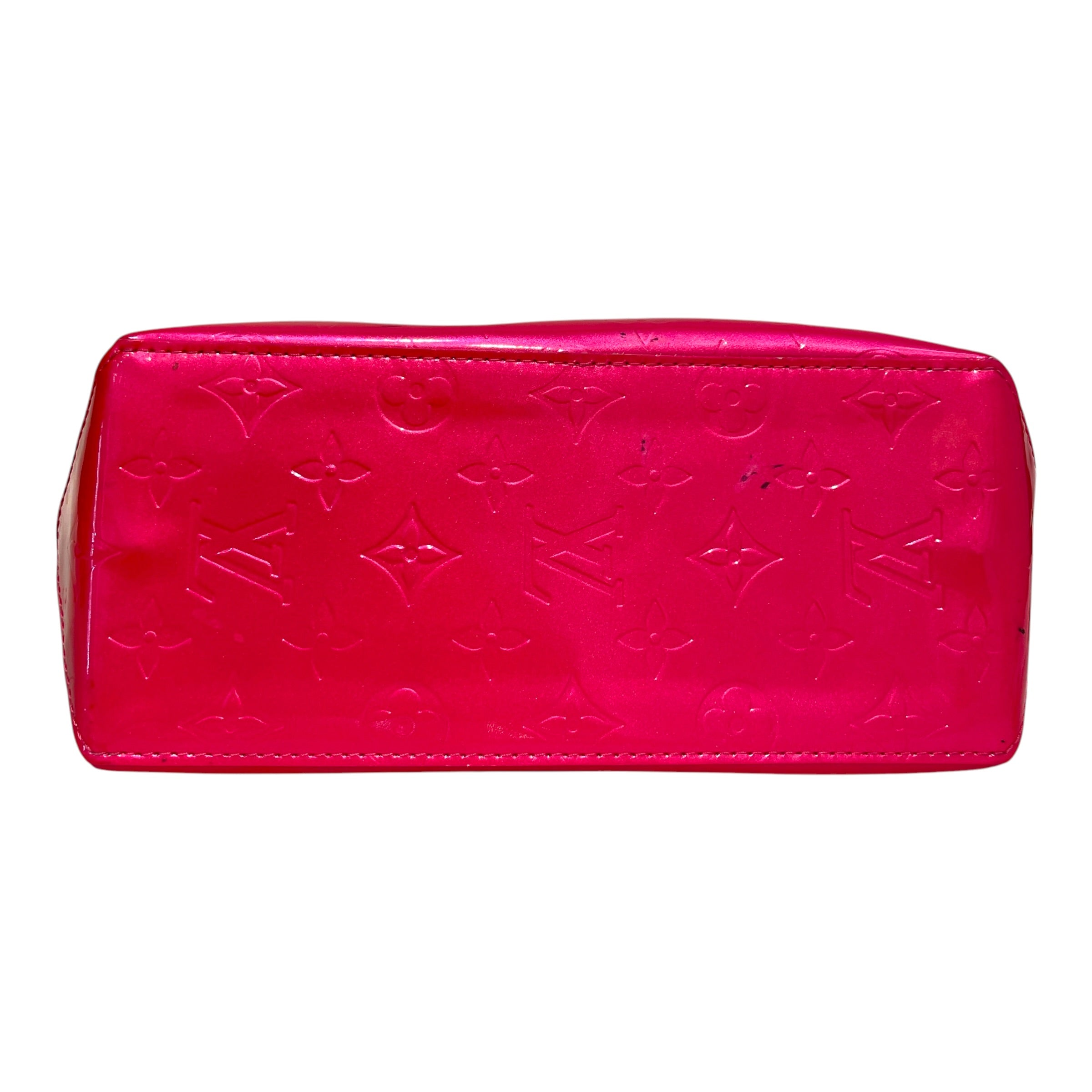 LOUIS VUITTON/Hand Bag/Monogram/Leather/PNK/Fuchsia Mono Vernis Reade PM view 7