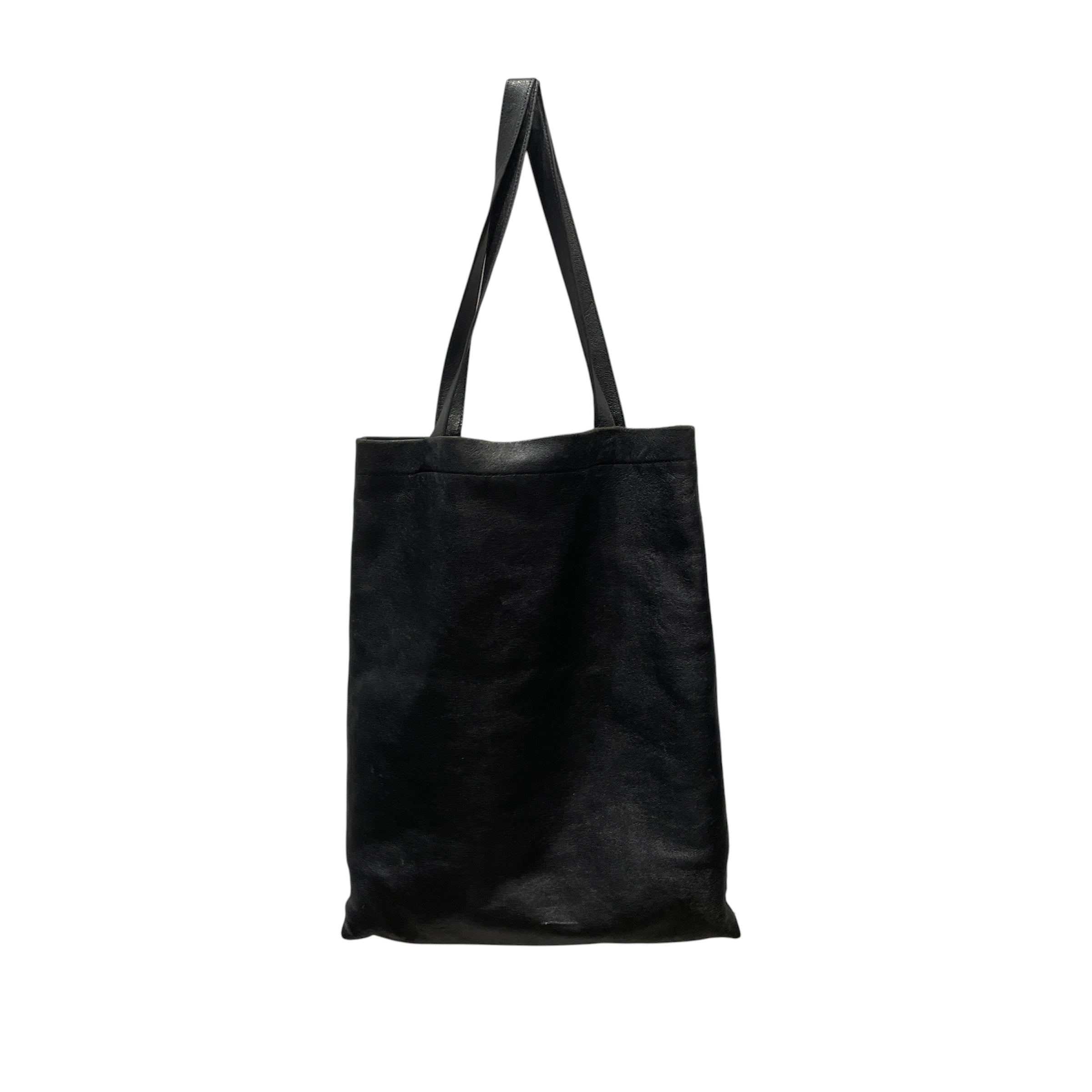 SAINT LAURENT/Bag/Leather/BLK/SHOPPING TOTE view 2