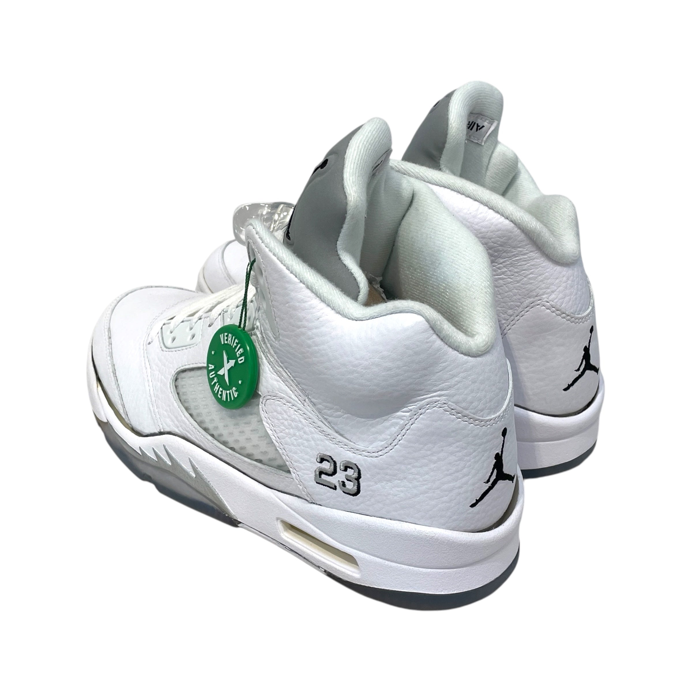 NIKE/AIR JORDAN 5 RETRO/Hi-Sneakers/US 10/Leather/WHT/136027-130 view 2