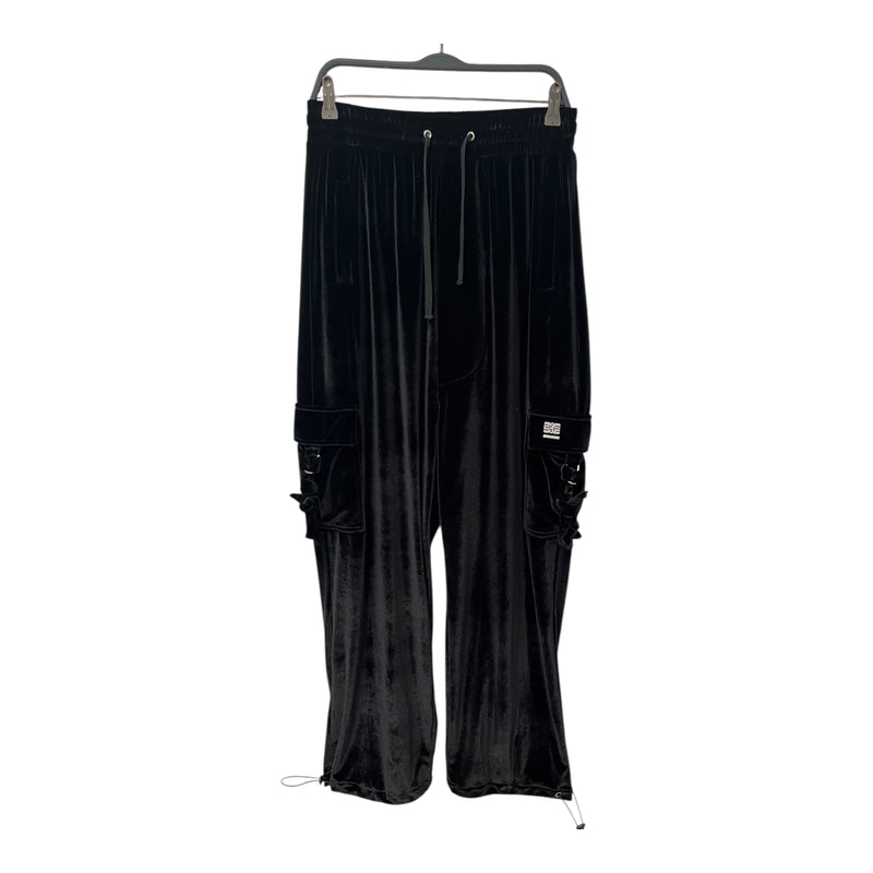 HOOD BY AIR./Pants/M/Velour/BLK/