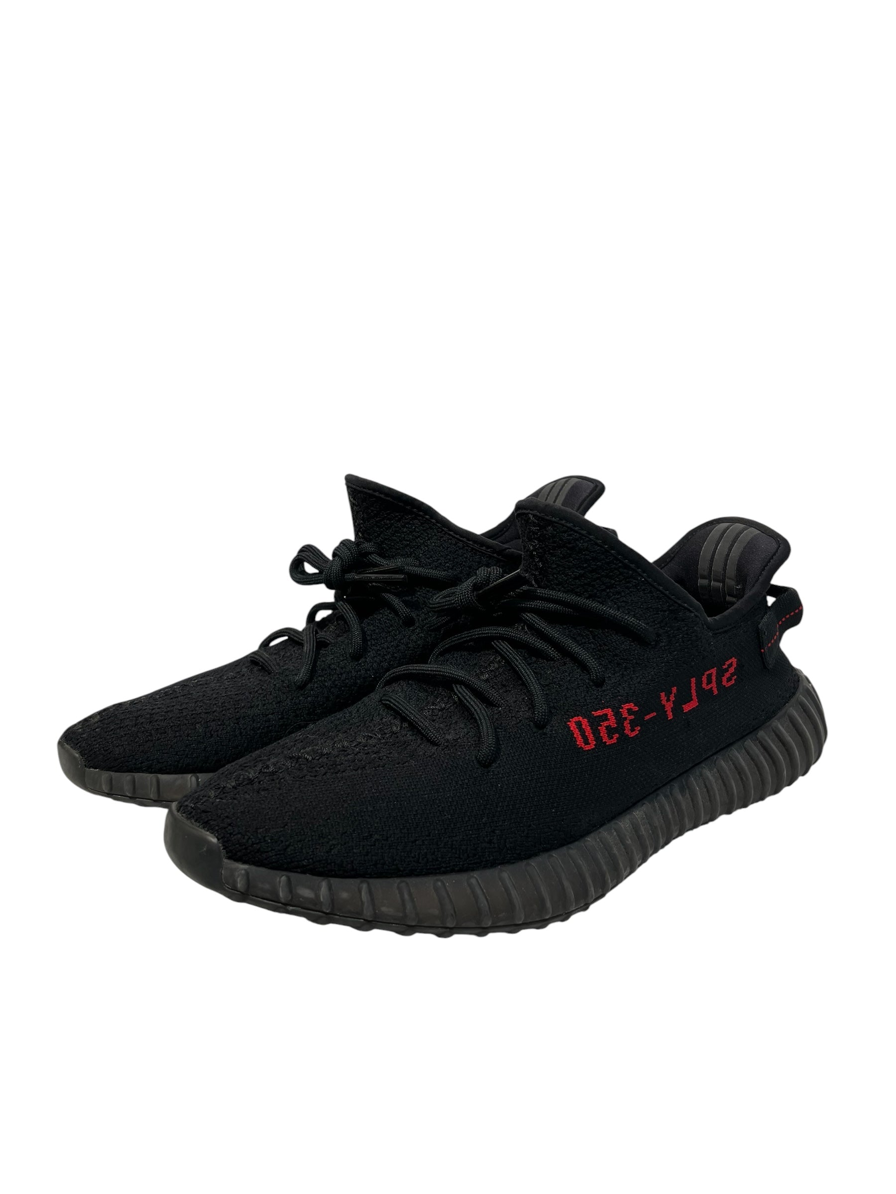 YEEZY/Low-Sneakers/US 11/Cotton/BLK/ART "CP9652" w/ red view 2