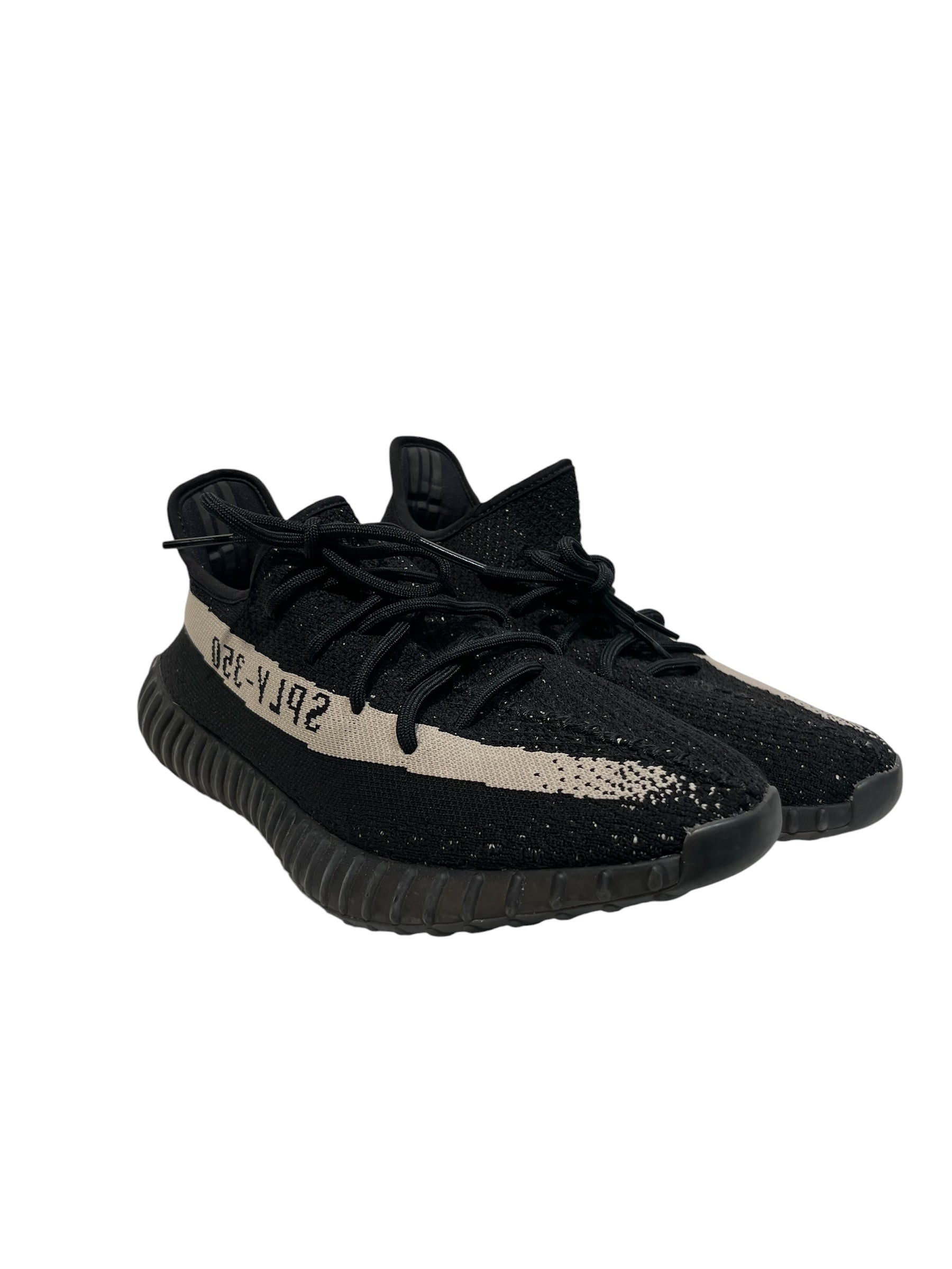 YEEZY/Low-Sneakers/US 11/Cotton/BLK/ART "BY1604" w/ cream view 1