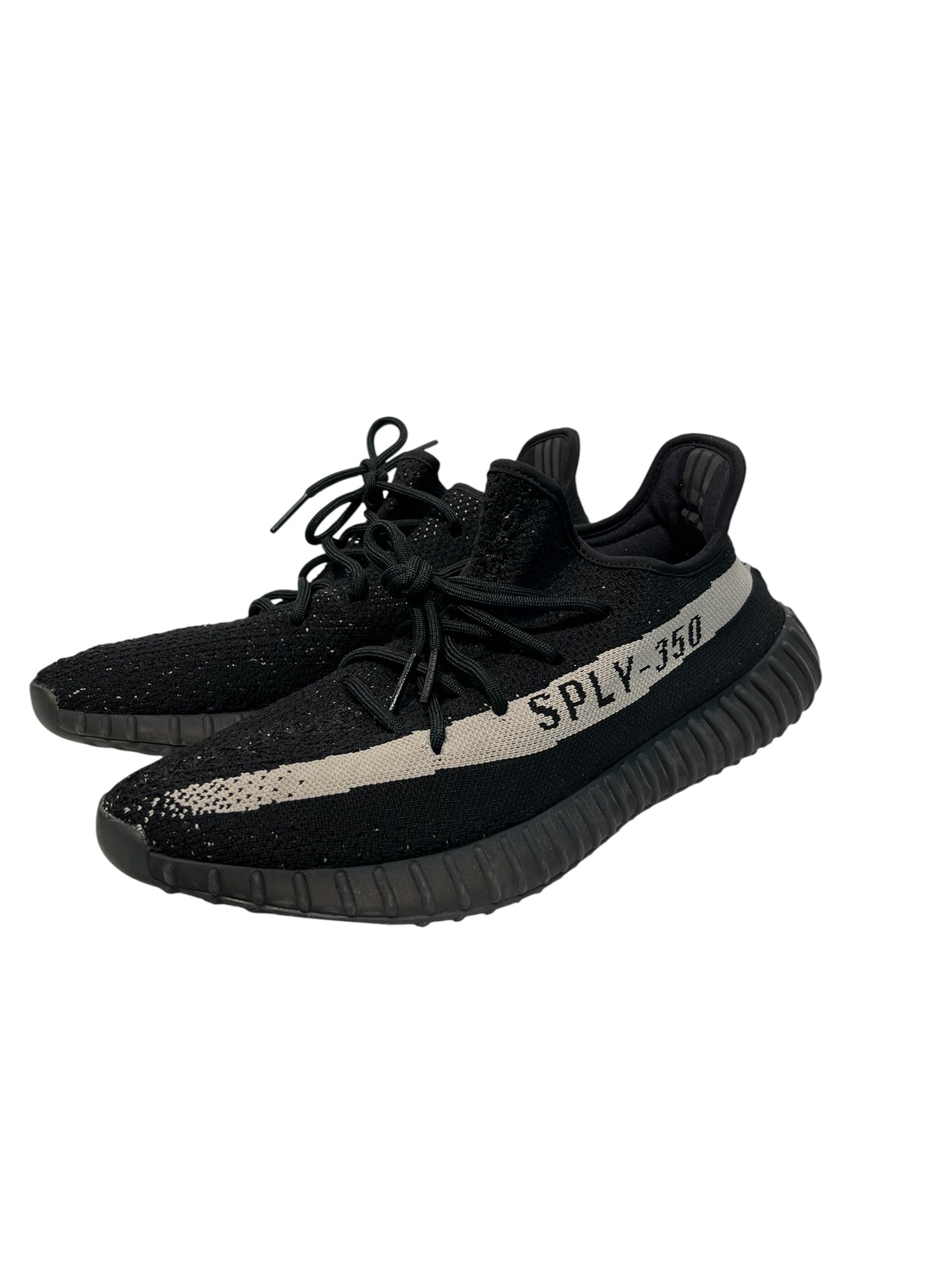 YEEZY/Low-Sneakers/US 11/Cotton/BLK/ART "BY1604" w/ cream view 2