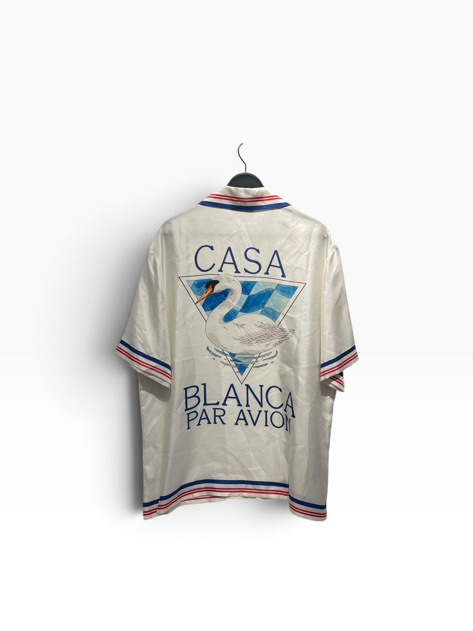 CASABLANCA/Shirt/XXL/Silk/WHT/Graphic/SILK BUTTON DOWN view 2
