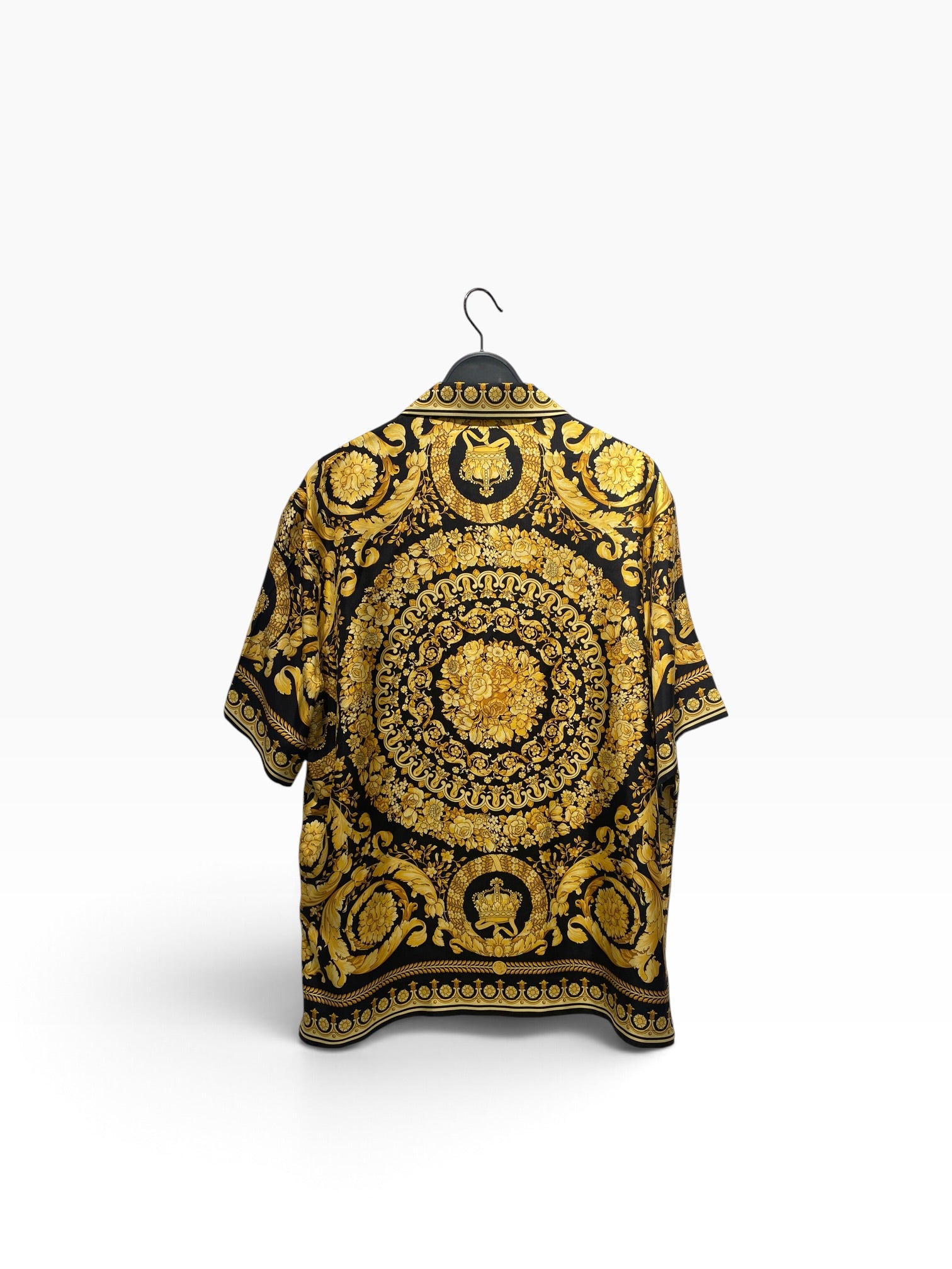 VERSACE/SS Shirt/54/Silk/GLD/All Over Print/BAROCCO SILK SHIRT view 2