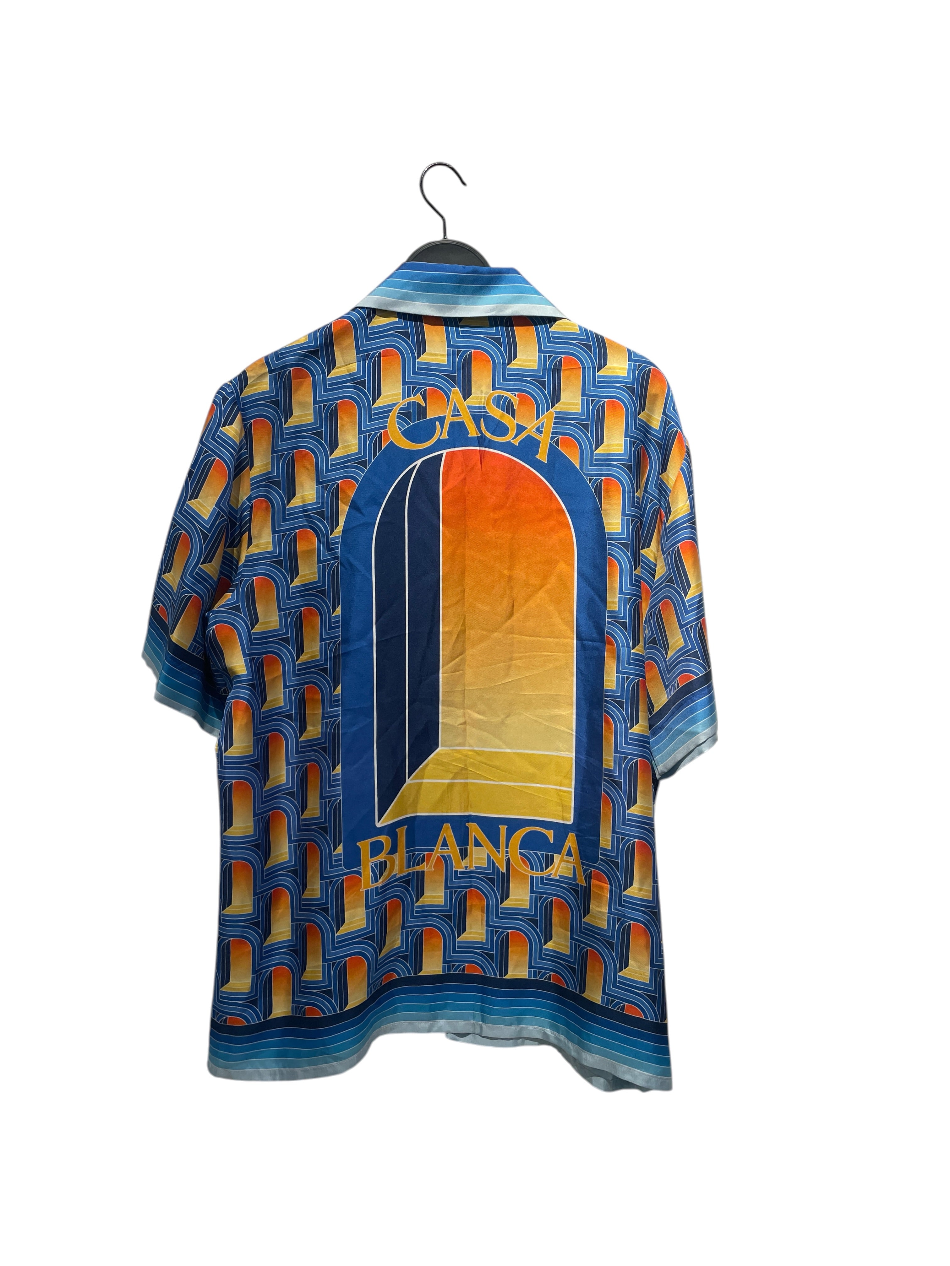 CASABLANCA/Shirt/L/Cotton/BLU/All Over Print/L'ARCHE DE NUIT view 2
