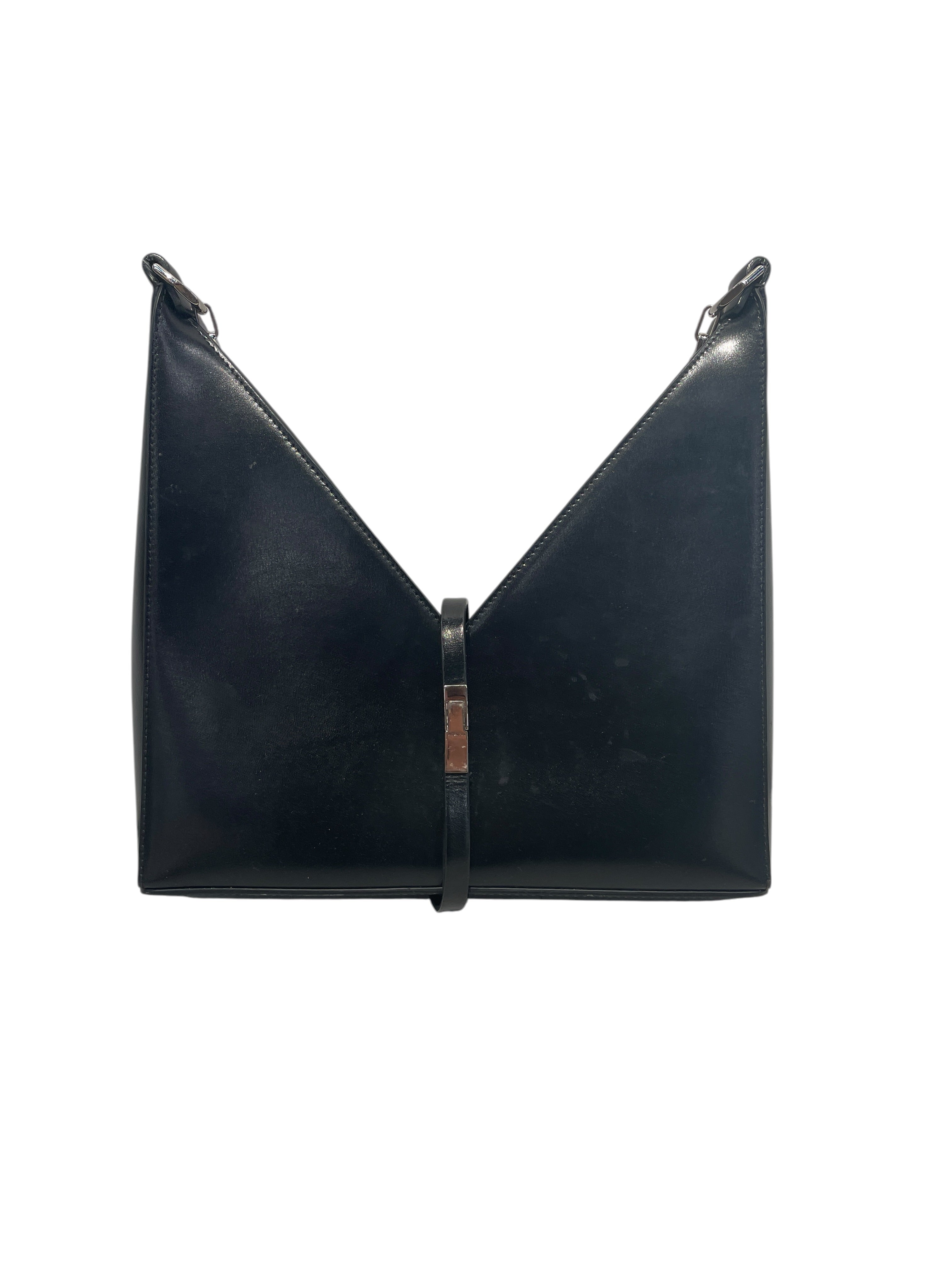 GIVENCHY/Hand Bag/Acrylic/BLK/CUT OUT BAG view 1