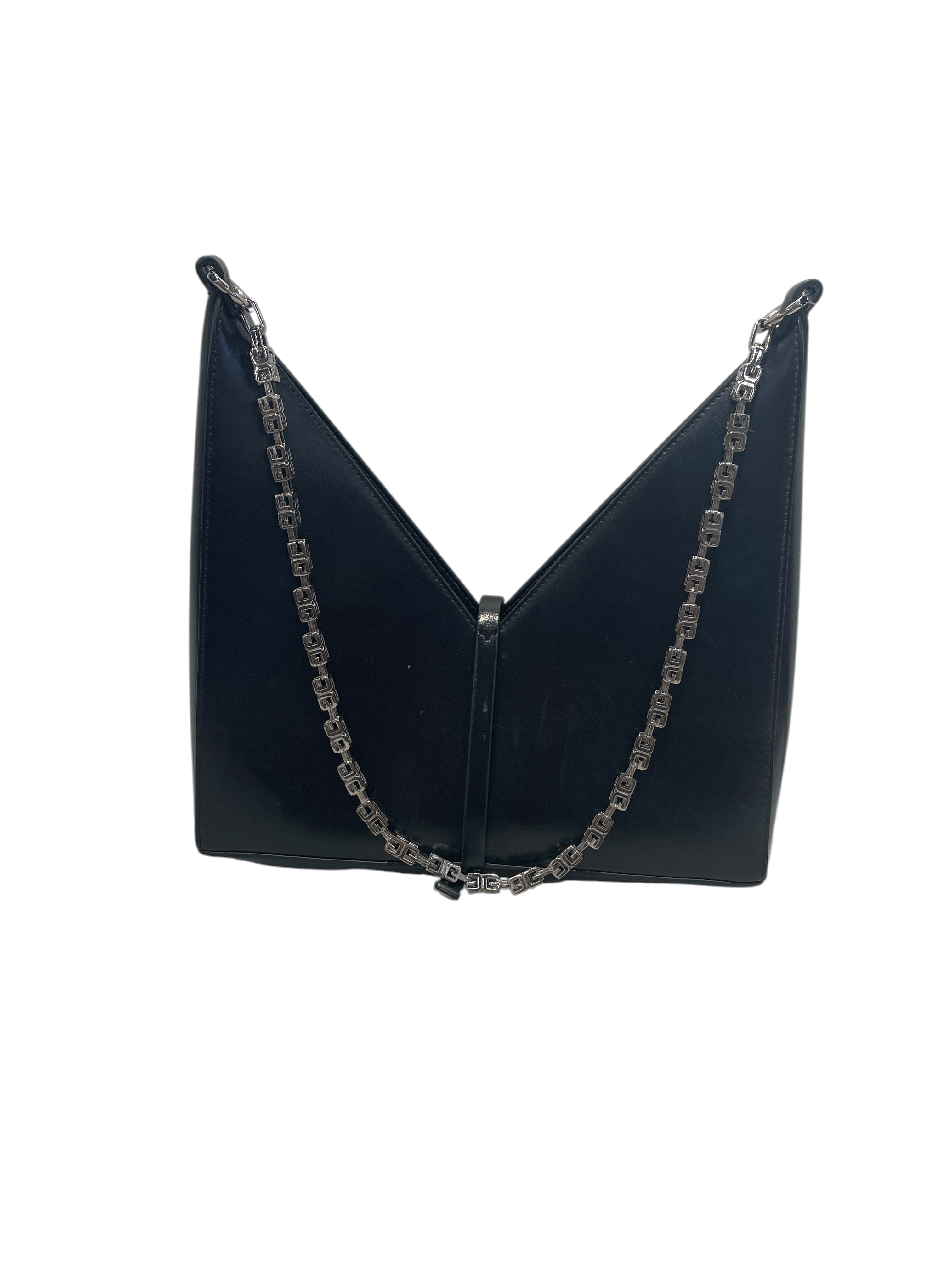 GIVENCHY/Hand Bag/Acrylic/BLK/CUT OUT BAG view 2