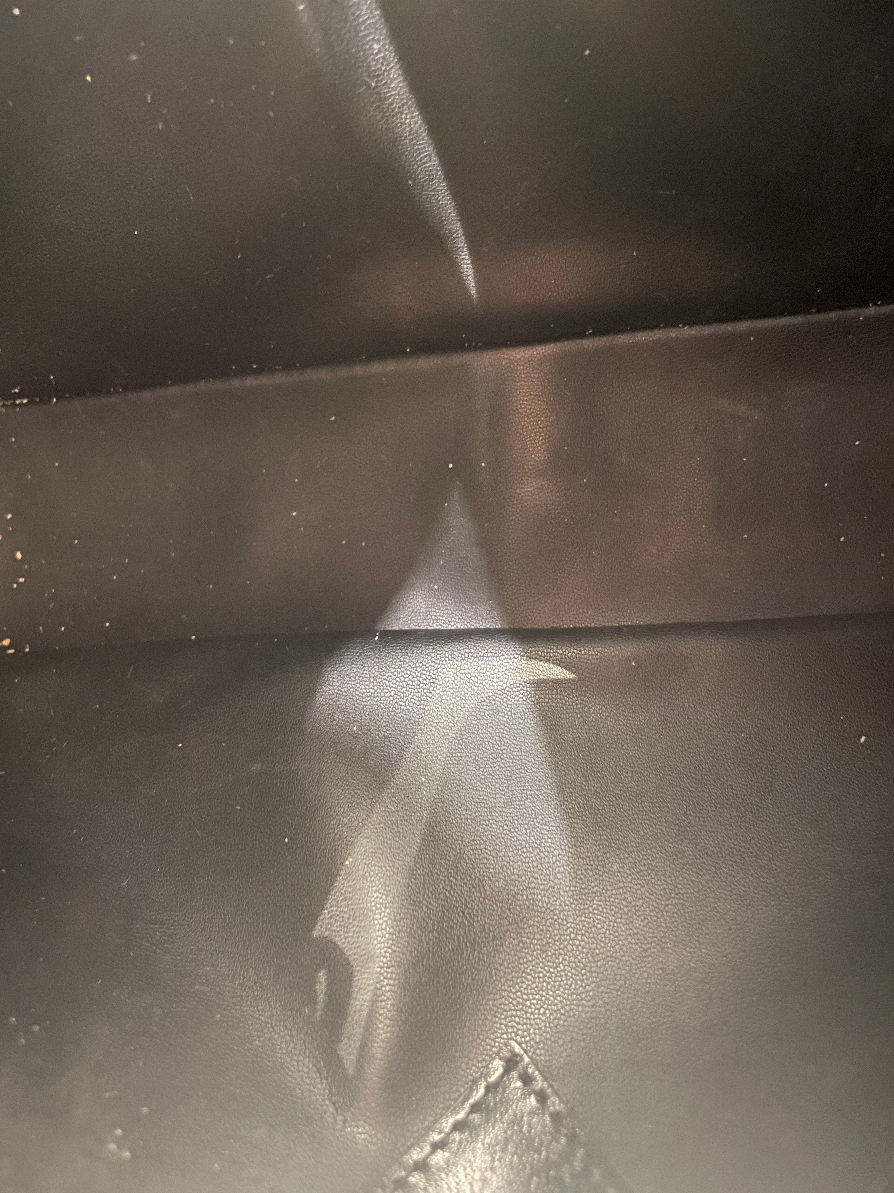 GIVENCHY/Hand Bag/Acrylic/BLK/CUT OUT BAG view 3