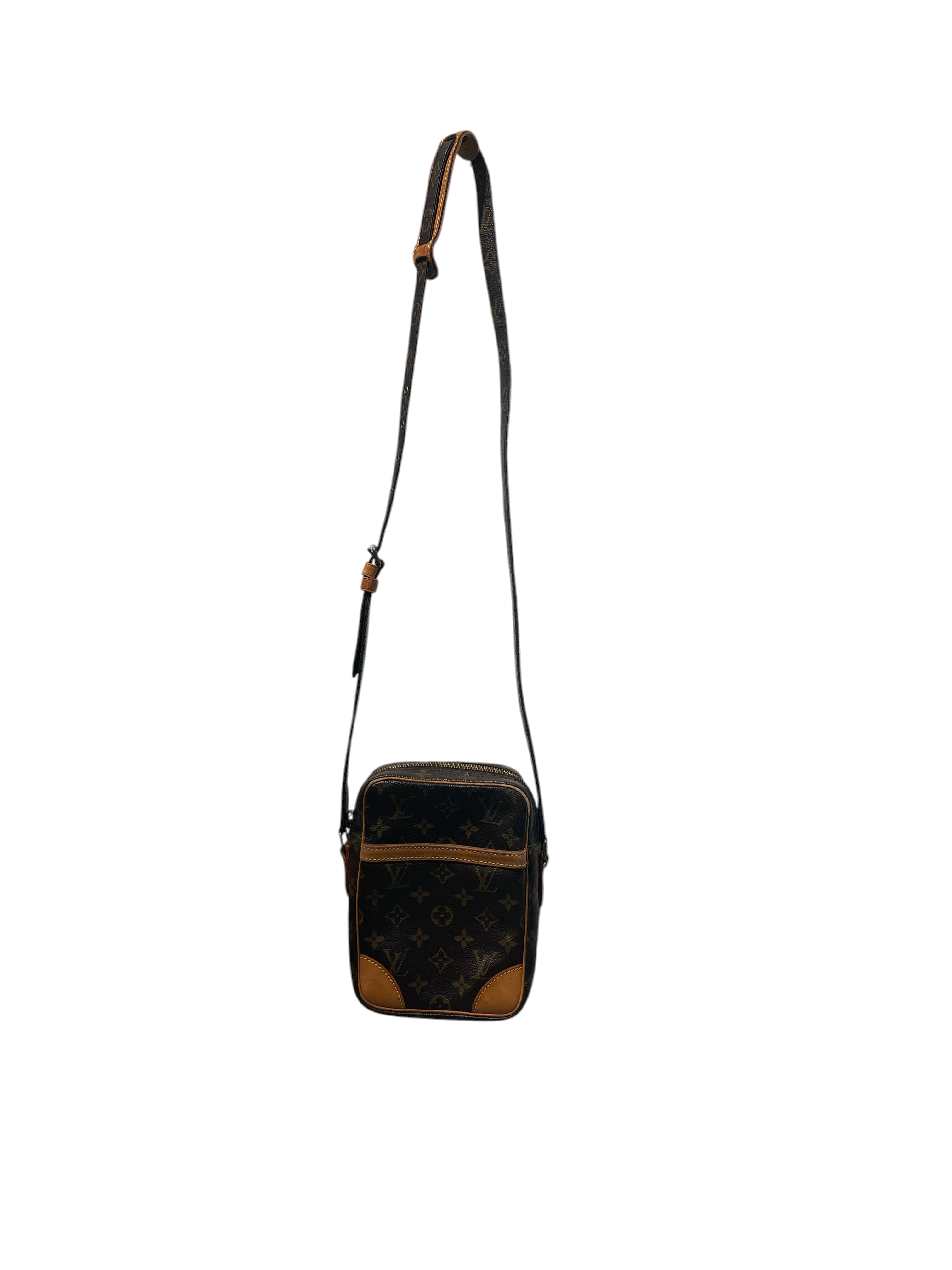 LOUIS VUITTON/Cross Body Bag/Monogram/Acrylic/BEG/DANUBE CROSSBODY view 1