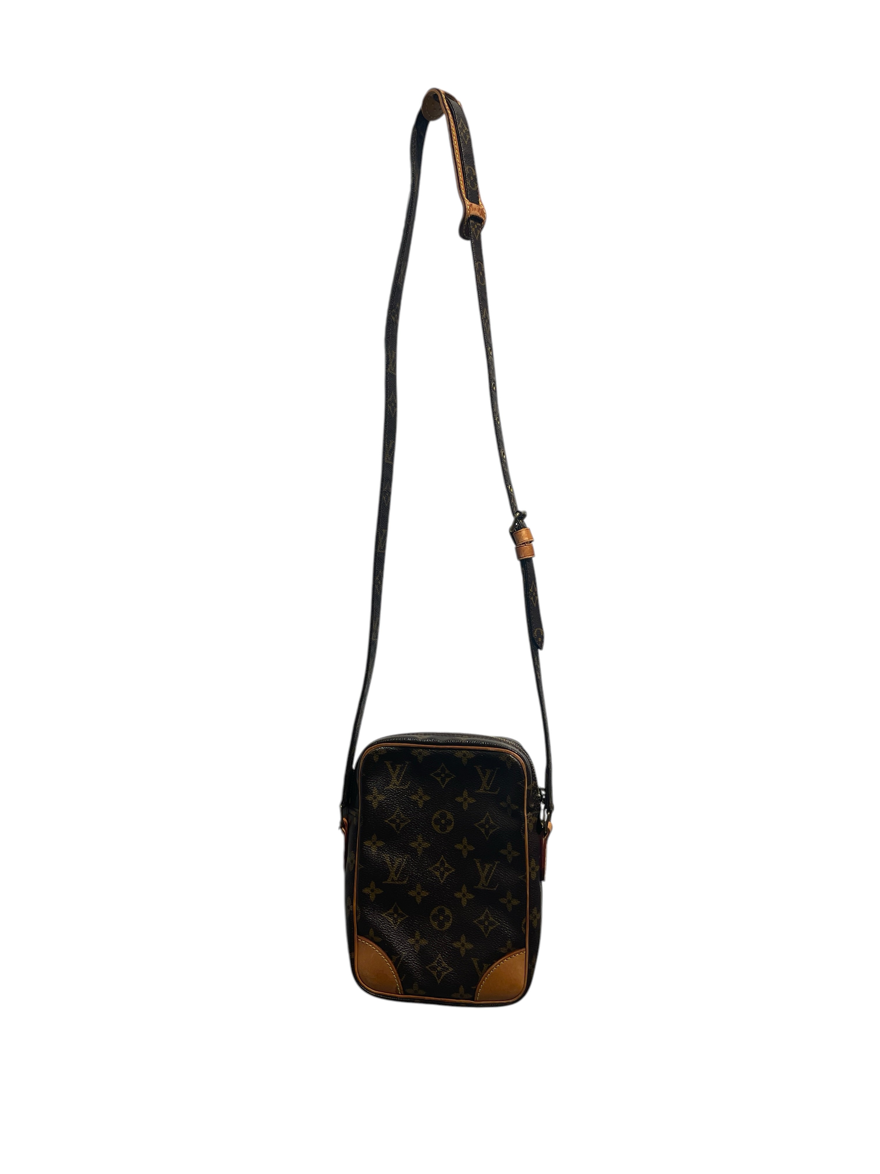 LOUIS VUITTON/Cross Body Bag/Monogram/Acrylic/BEG/DANUBE CROSSBODY view 2