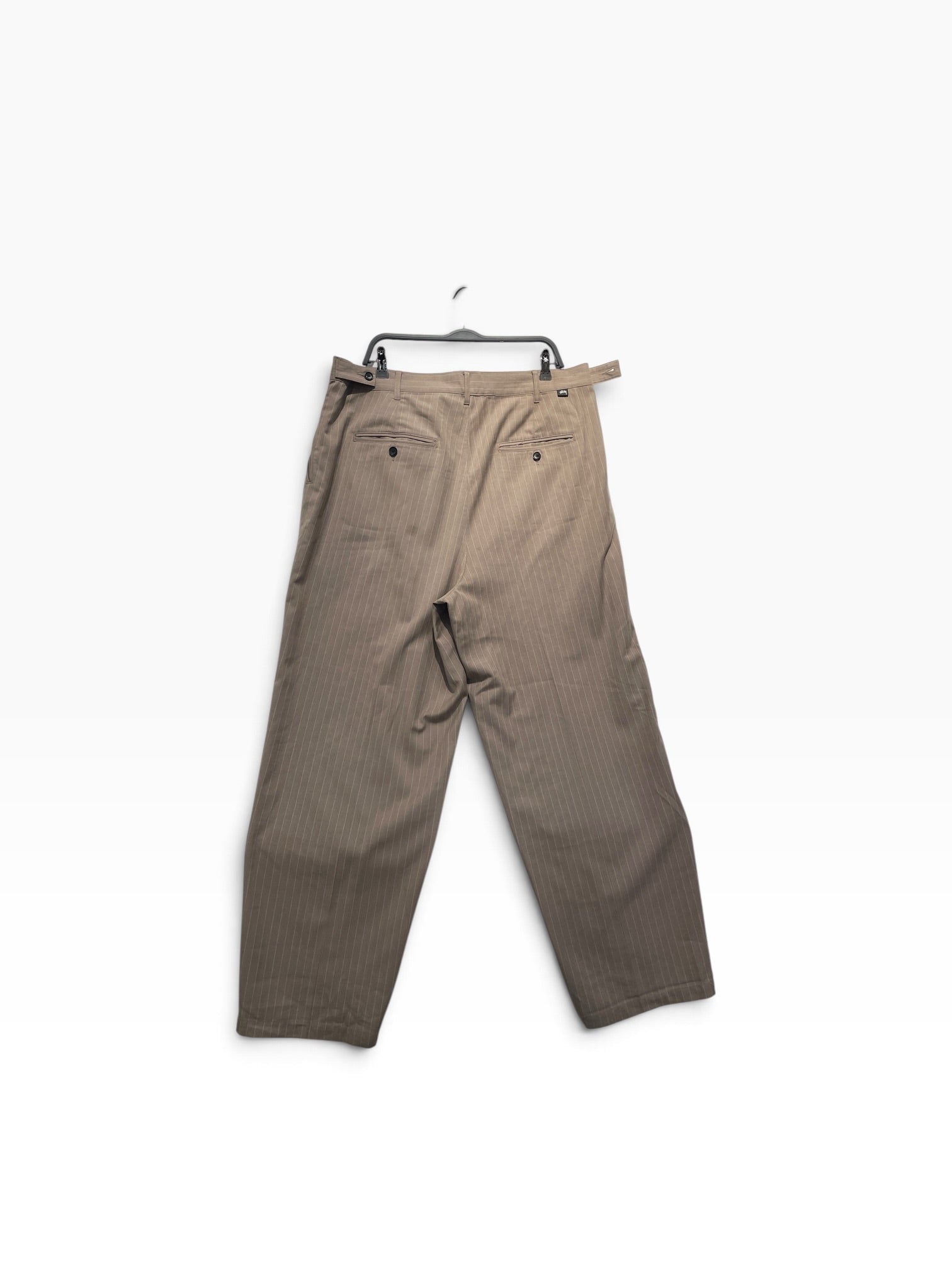 STUSSY/Slacks/38/Cotton/BEG/Stripe/ view 2
