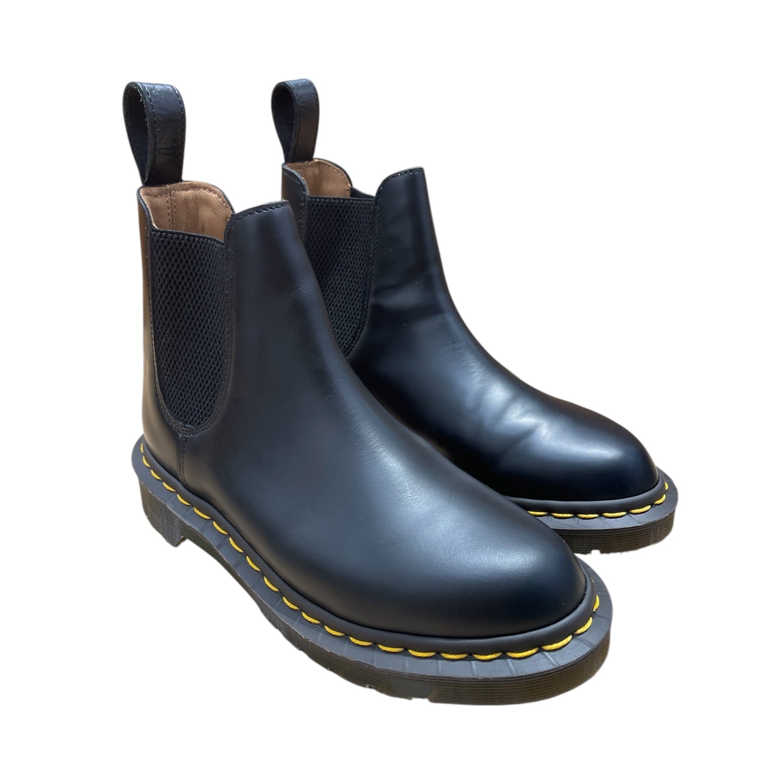 Dr.Martens/COMME des GARCONS/Chelsea Boots/US 5/Leather/BLK/Smooth Leather Chelsea Boots view 1