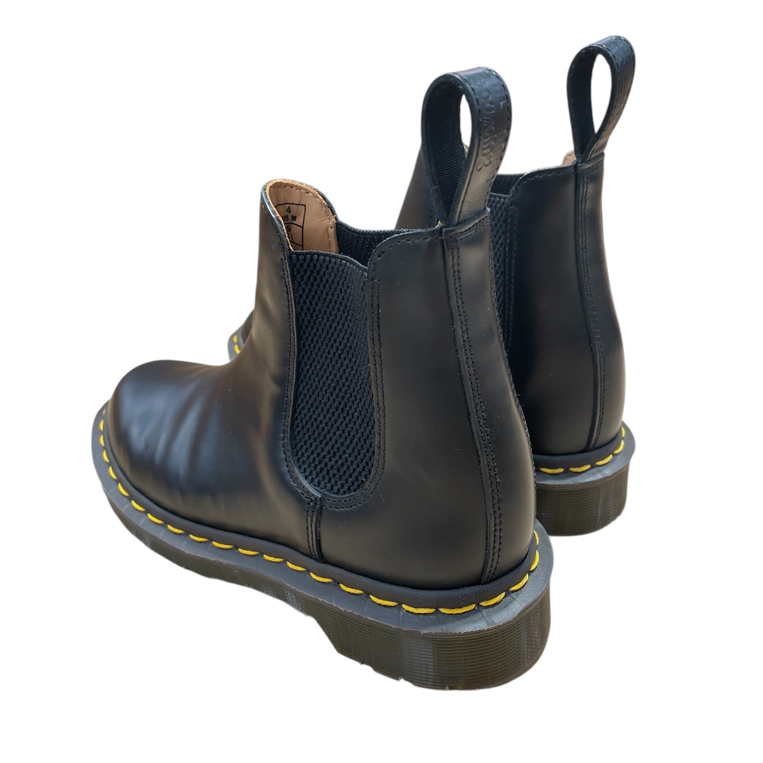 Dr.Martens/COMME des GARCONS/Chelsea Boots/US 5/Leather/BLK/Smooth Leather Chelsea Boots view 2